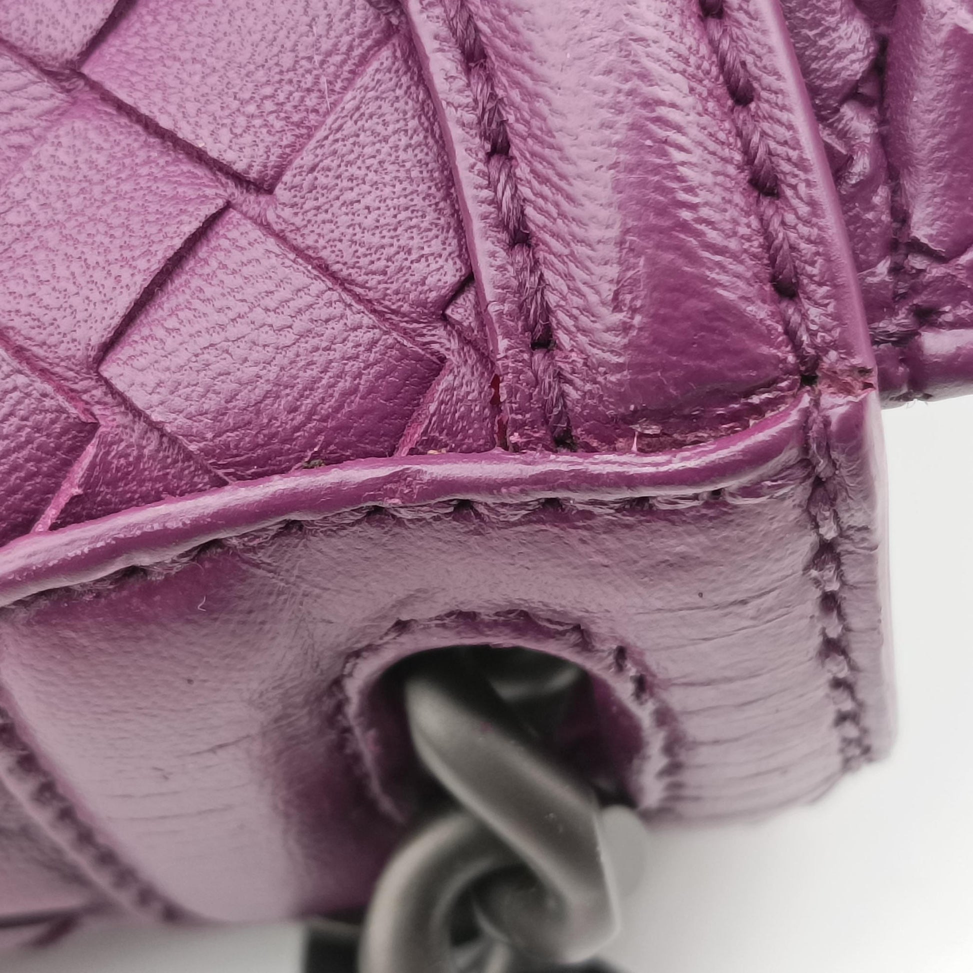 Intrecciato Purple lambskin B03831853Cイントレチャート パープル ラムスキン B03831853C