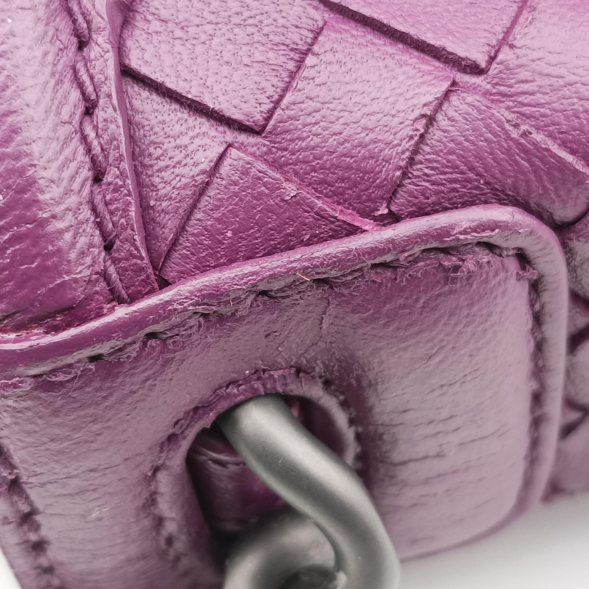 Intrecciato Purple lambskin B03831853Cイントレチャート パープル ラムスキン B03831853C