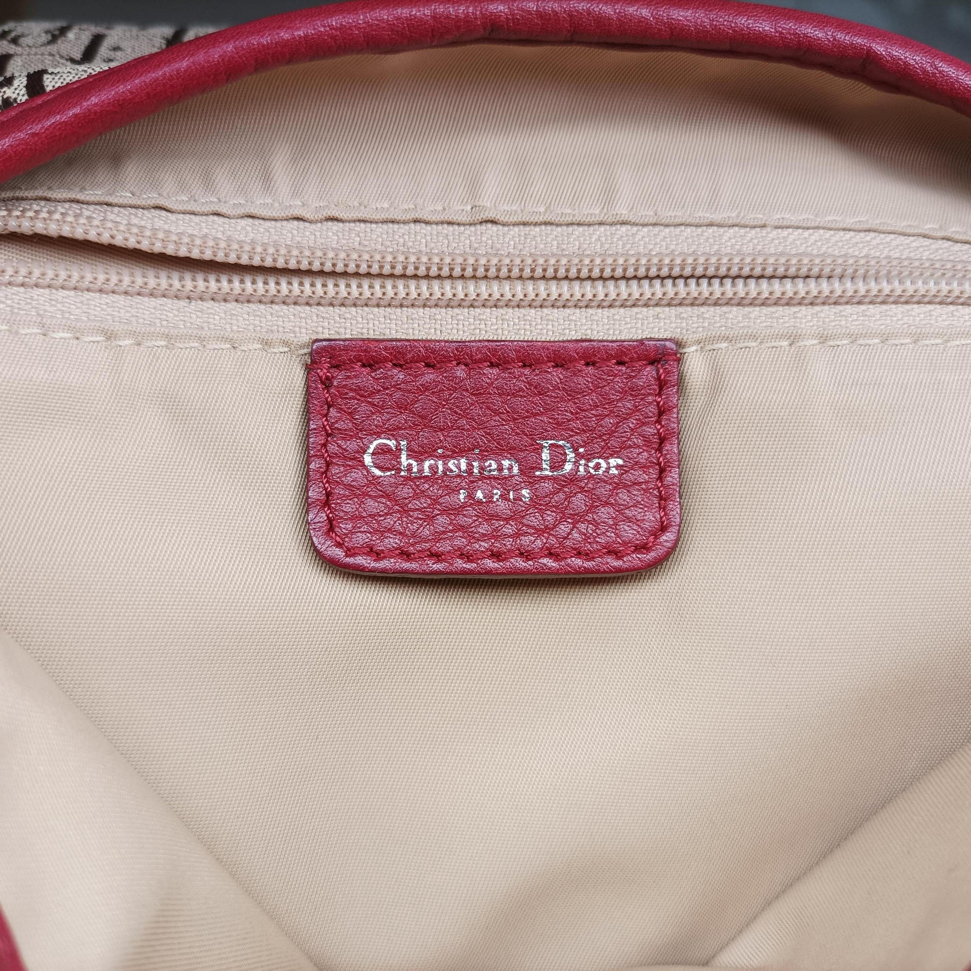 Street Chic Messenger Red × Brown Jacquard Canvas×Leather 07-BO-1015ストリートシック メッセンジャー レッド × ブラウン ジャガード キャンバス × カーフレザー 07-BO-1015
