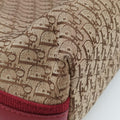 Street Chic Messenger Red × Brown Jacquard Canvas×Leather 07-BO-1015ストリートシック メッセンジャー レッド × ブラウン ジャガード キャンバス × カーフレザー 07-BO-1015