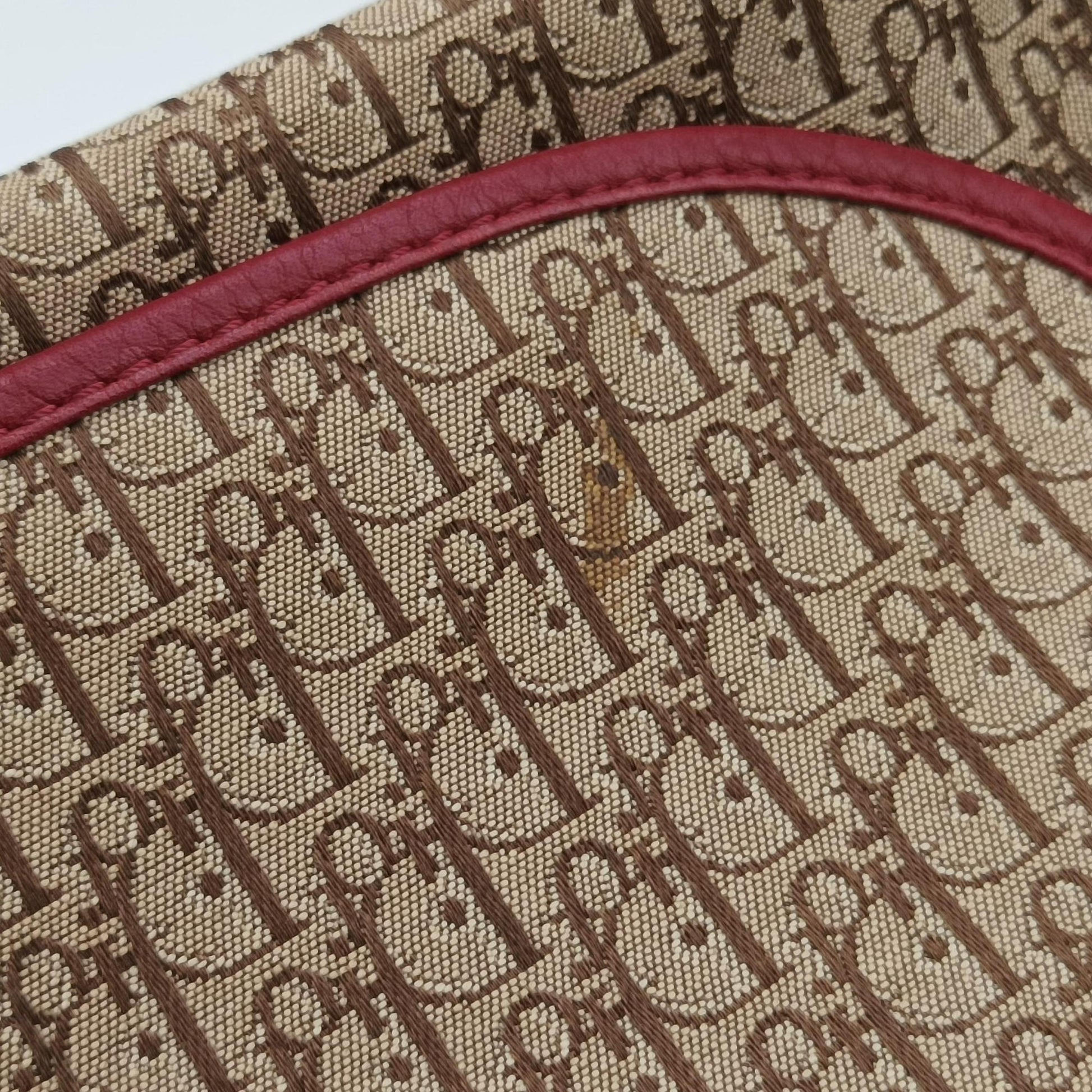 Street Chic Messenger Red × Brown Jacquard Canvas×Leather 07-BO-1015ストリートシック メッセンジャー レッド × ブラウン ジャガード キャンバス × カーフレザー 07-BO-1015