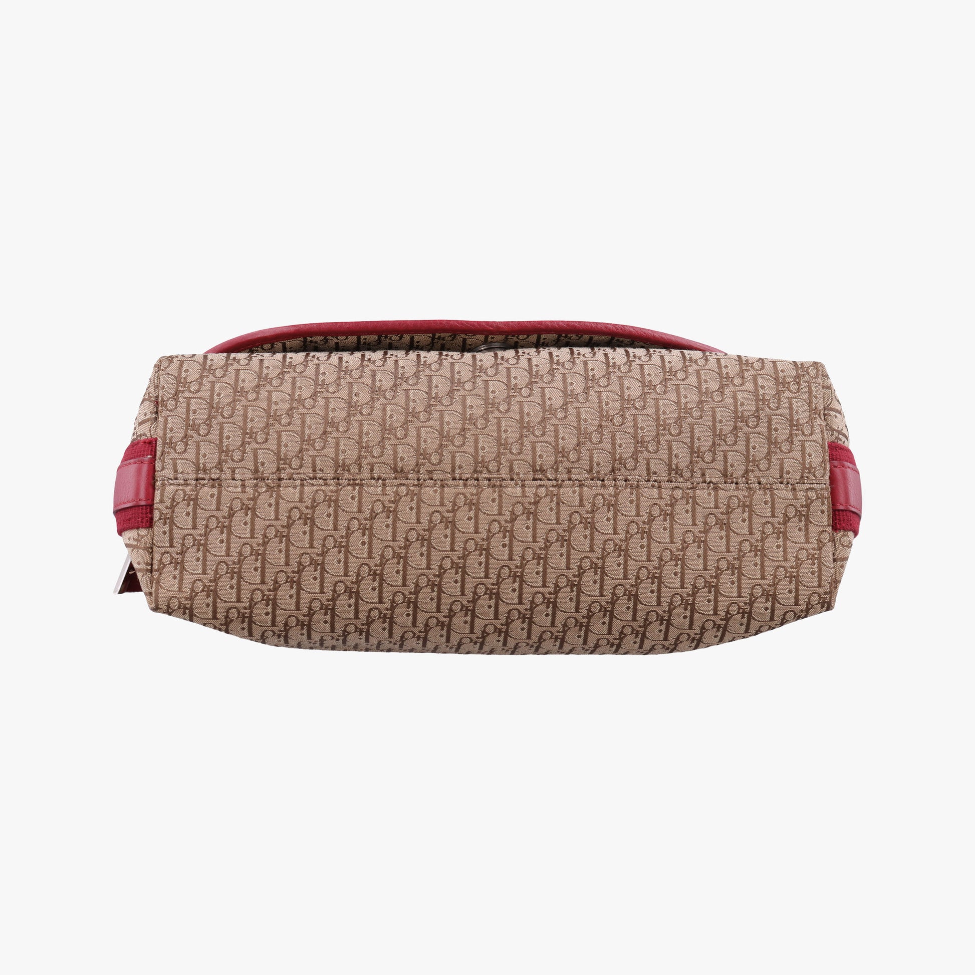 Street Chic Messenger Red × Brown Jacquard Canvas×Leather 07-BO-1015ストリートシック メッセンジャー レッド × ブラウン ジャガード キャンバス × カーフレザー 07-BO-1015