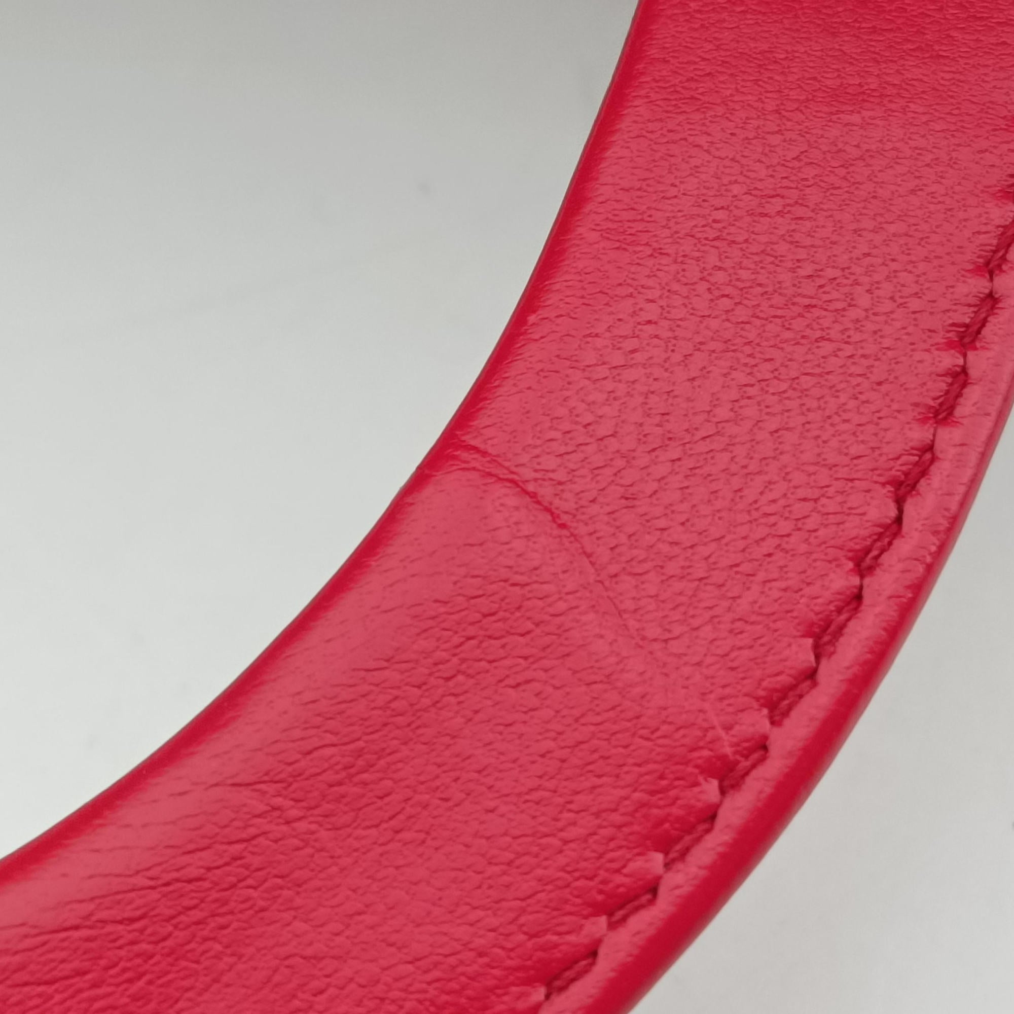 Lady Dior Red lambskin 18-MA-1103レディディオール レッド ラムスキン 18-MA-1103
