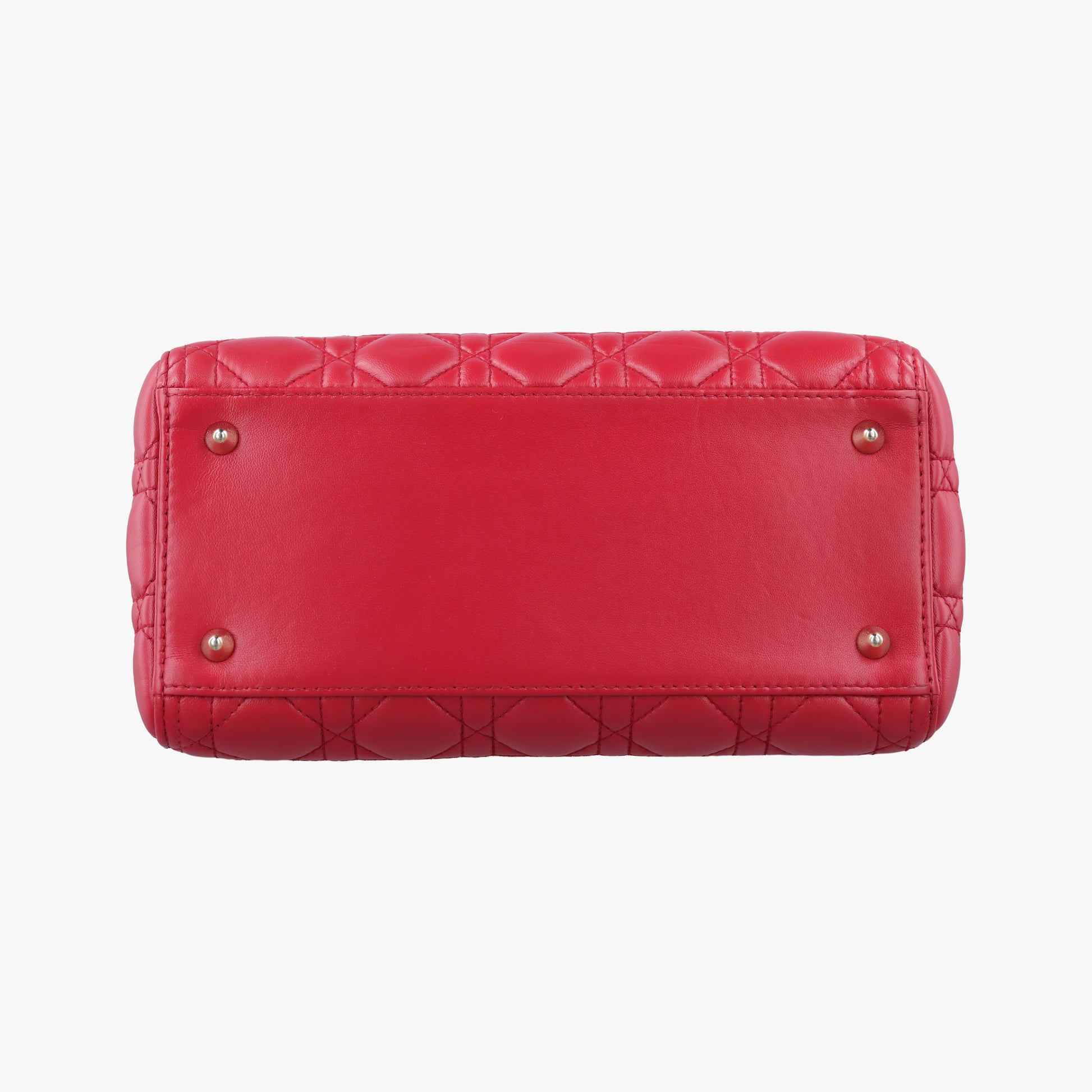 Lady Dior Red lambskin 18-MA-1103レディディオール レッド ラムスキン 18-MA-1103