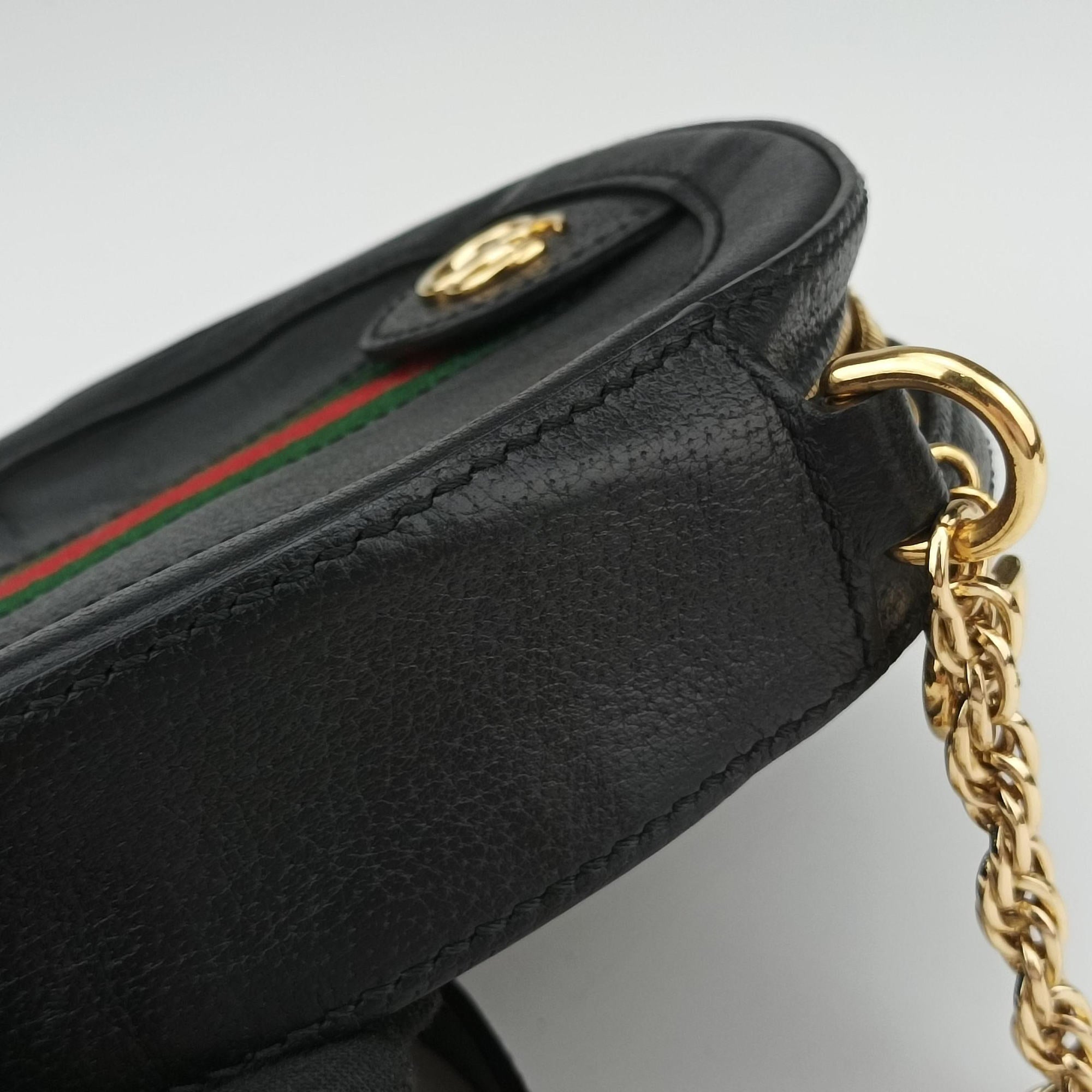 Ophidia Black Leather 550618 C029531866オフィディア ブラック レザー 550618 C029531866