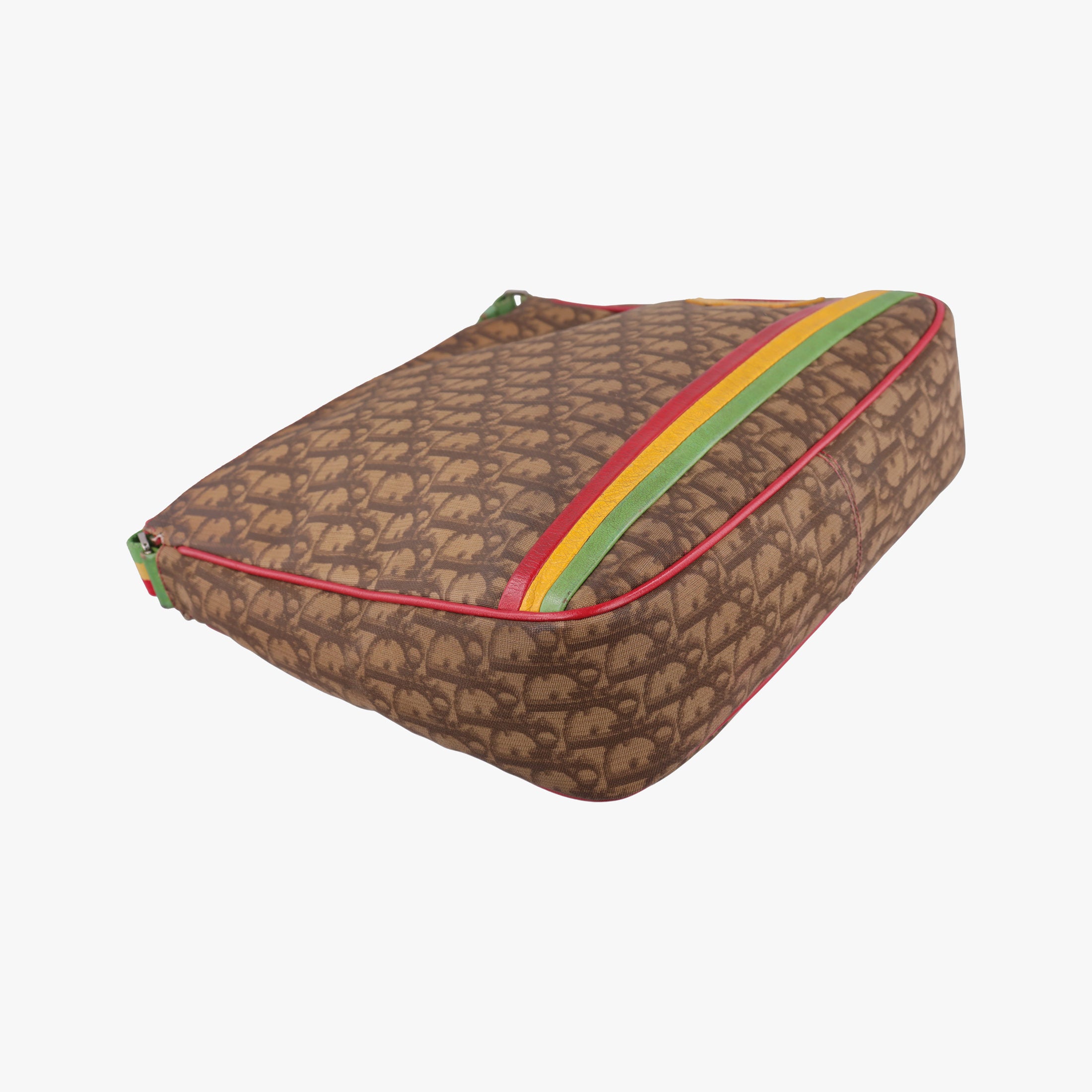 Rasta Trotter Messenger beige×Multicolour PVC coated canvas BO A 0074ラスタトロッターメッセンジャー ベージュ×マルチカラー PVCコーティングキャンバス BO A 0074