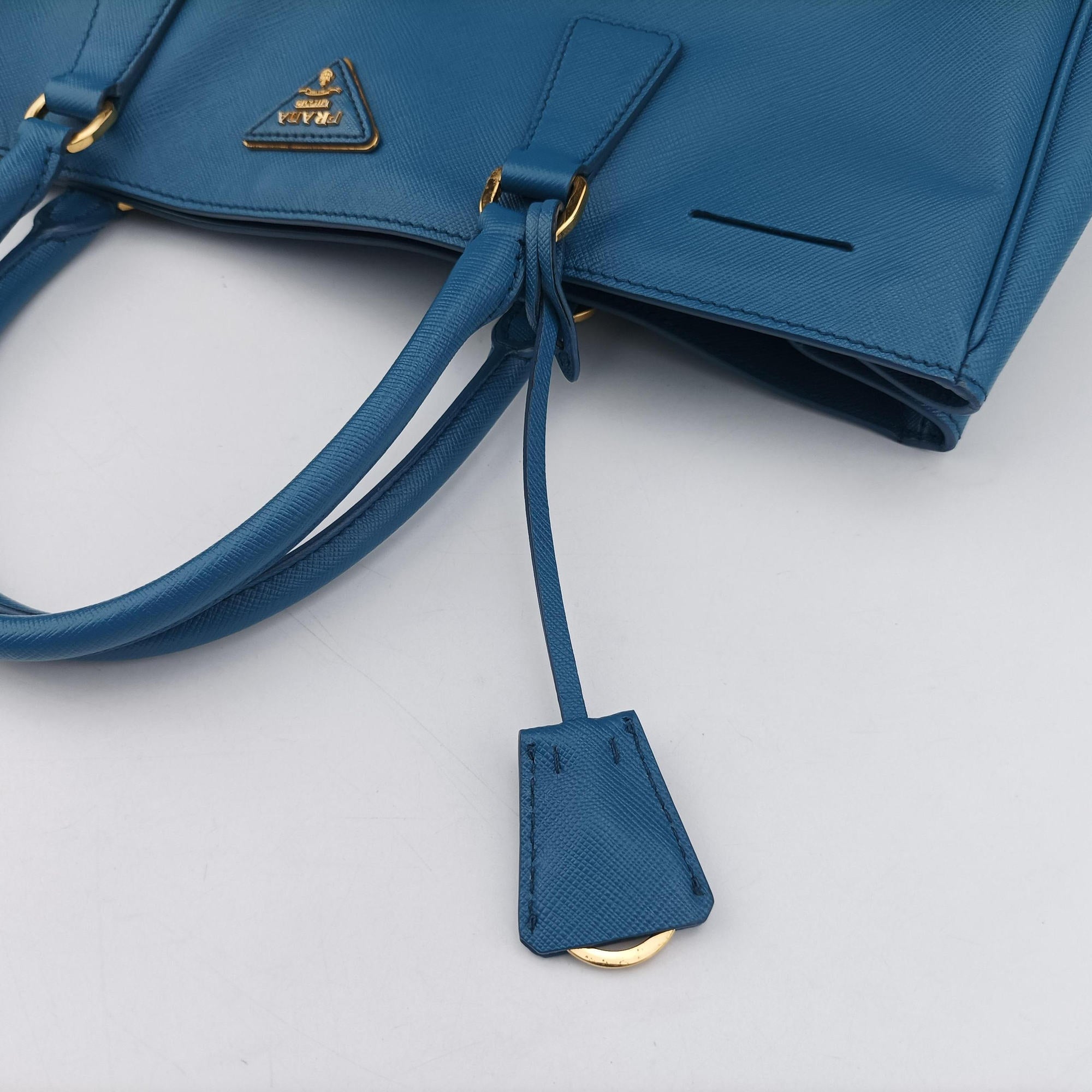 Galleria Blue SAFFIANO Leather BN1786 180ガレリア ブルー サフィアーノレザー BN1786 180