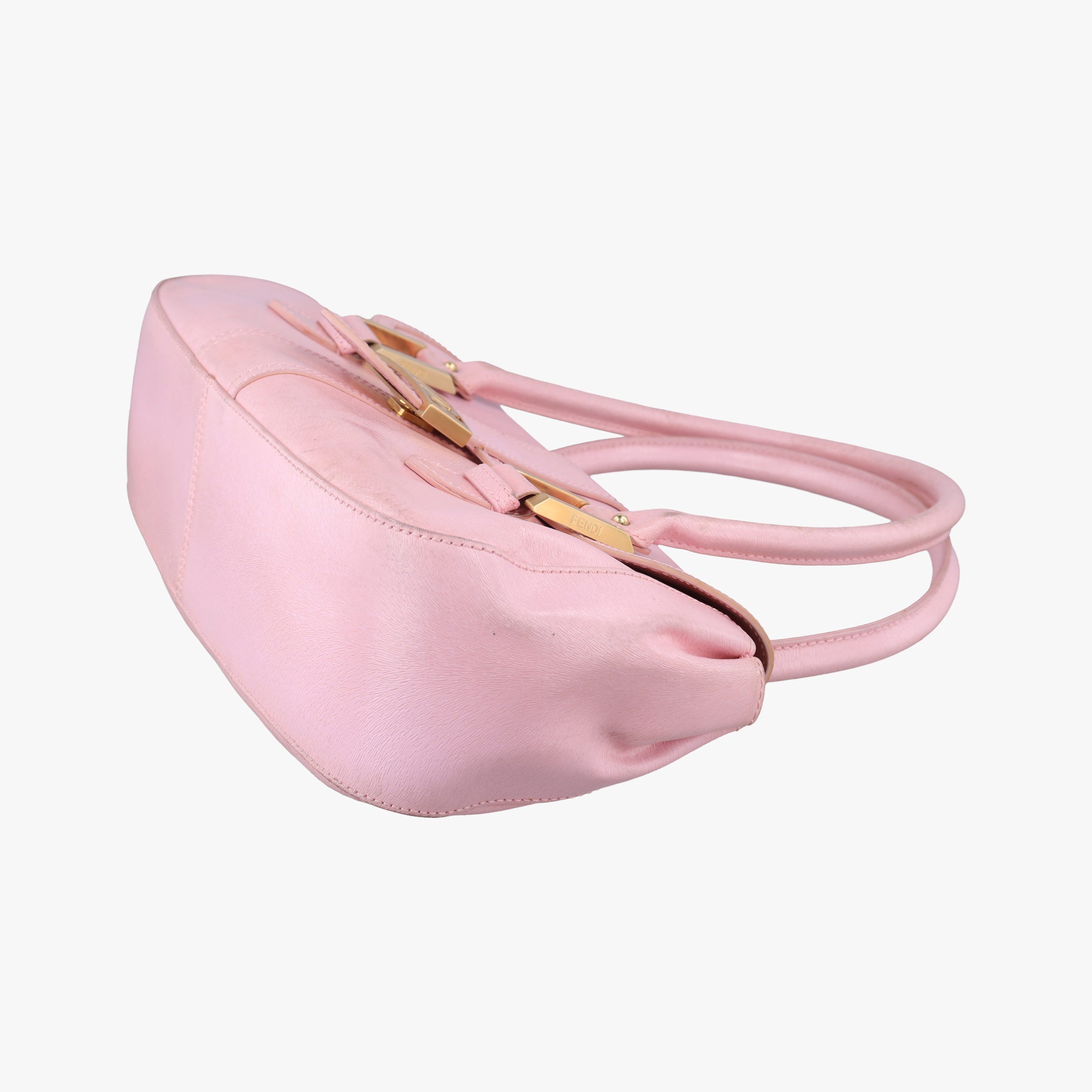 Logo flap bag Pink Leather 8BN116 2370-BN116-KUF-048ロゴ フラップバッグ ピンク レザー 8BN116 2370-BN116-KUF-048