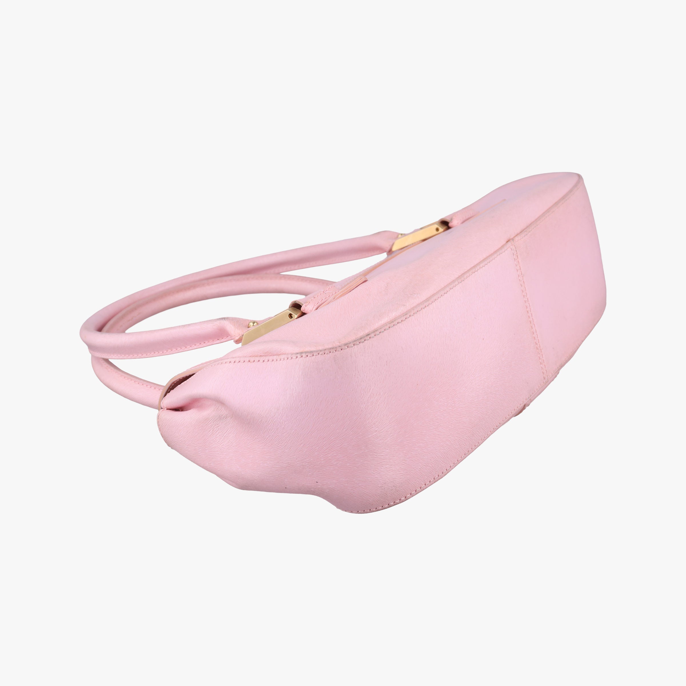 Logo flap bag Pink Leather 8BN116 2370-BN116-KUF-048ロゴ フラップバッグ ピンク レザー 8BN116 2370-BN116-KUF-048