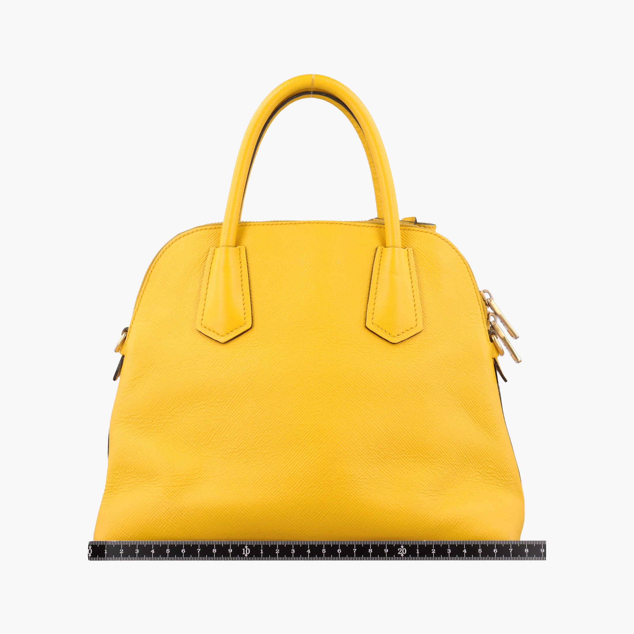 Cuir Top Handle Yellow SAFFIANO Leather BL0902 25クイール トップ ハンドル イエロー サフィアーノレザー BL0902 25
