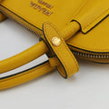 Cuir Top Handle Yellow SAFFIANO Leather BL0902 25クイール トップ ハンドル イエロー サフィアーノレザー BL0902 25