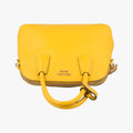 Cuir Top Handle Yellow SAFFIANO Leather BL0902 25クイール トップ ハンドル イエロー サフィアーノレザー BL0902 25