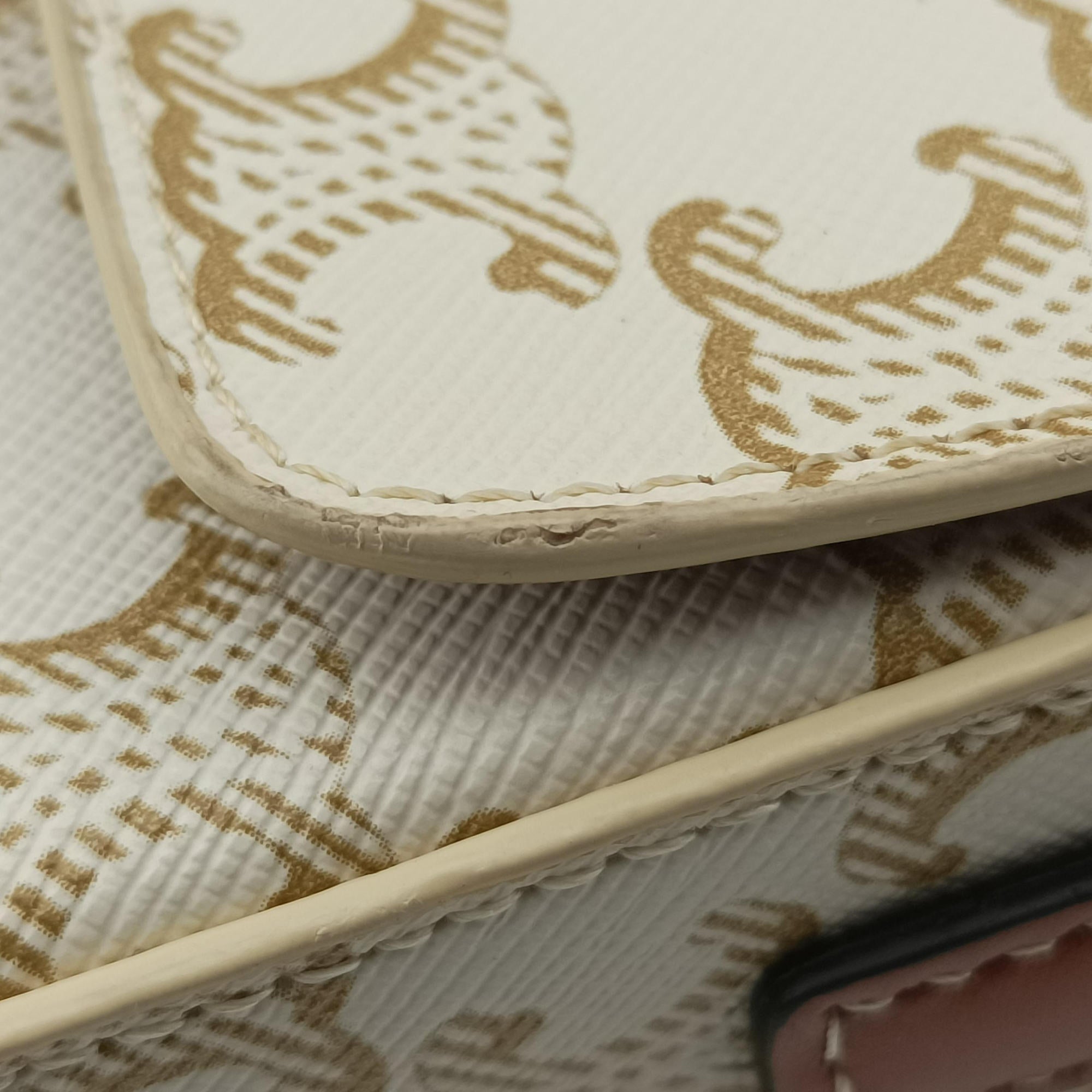 Teen Triomphe White PVC coated canvas U-CE-0231ティーン トリオンフ ホワイト PVCコーティングキャンバス U-CE-0231