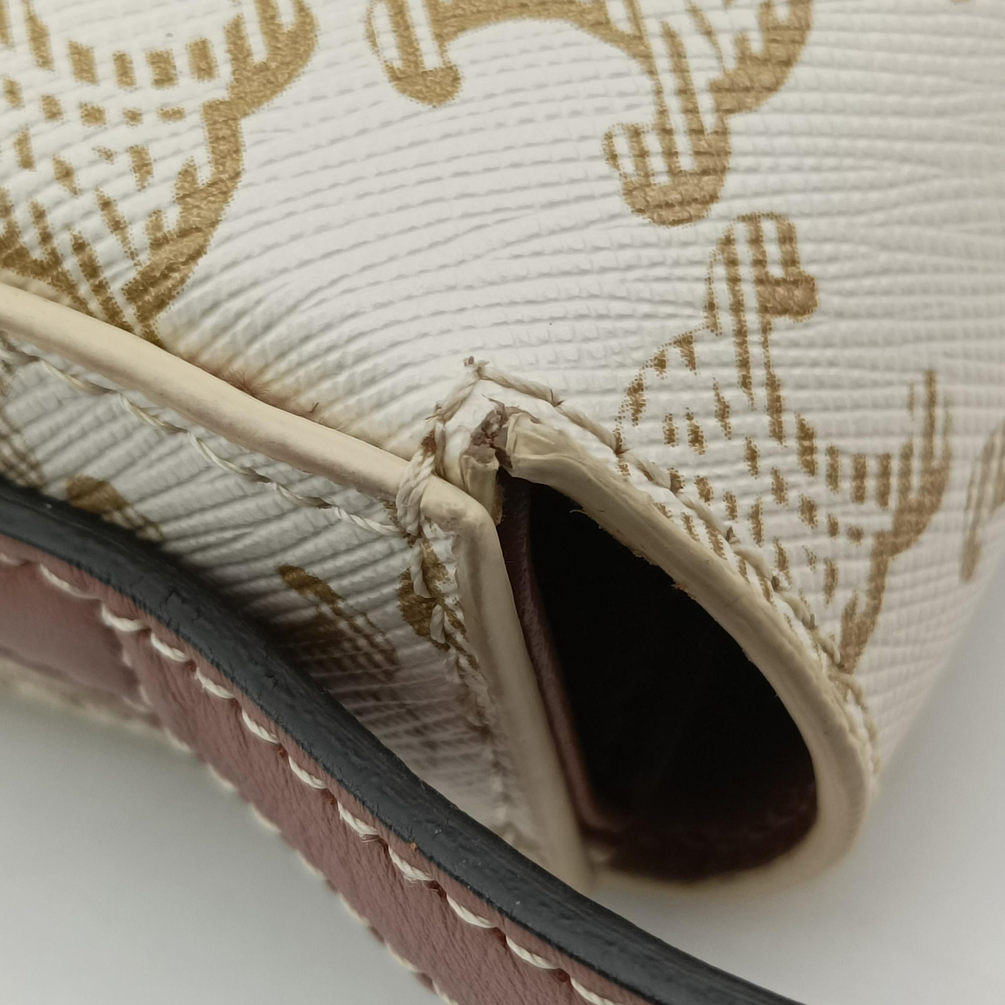 Teen Triomphe White PVC coated canvas U-CE-0231ティーン トリオンフ ホワイト PVCコーティングキャンバス U-CE-0231