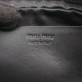 Logo belt Black leather DNP104ロゴベルト ブラック レザー DNP104
