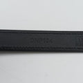 Logo belt Black leather DNP104ロゴベルト ブラック レザー DNP104
