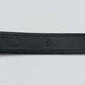 Logo belt Black leather DNP104ロゴベルト ブラック レザー DNP104