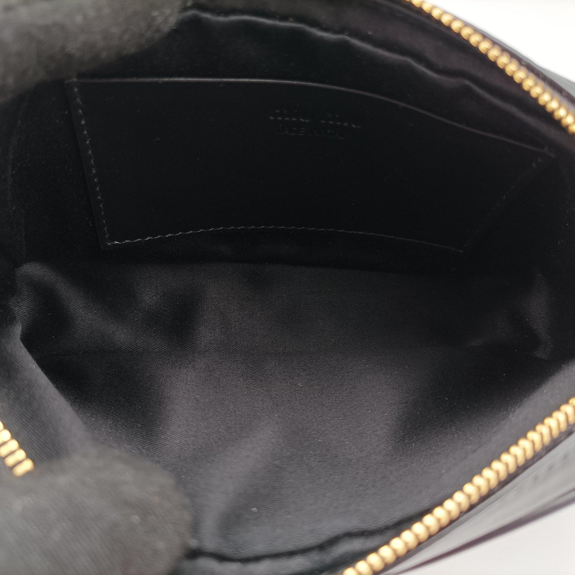 Logo belt Black leather DNP104ロゴベルト ブラック レザー DNP104