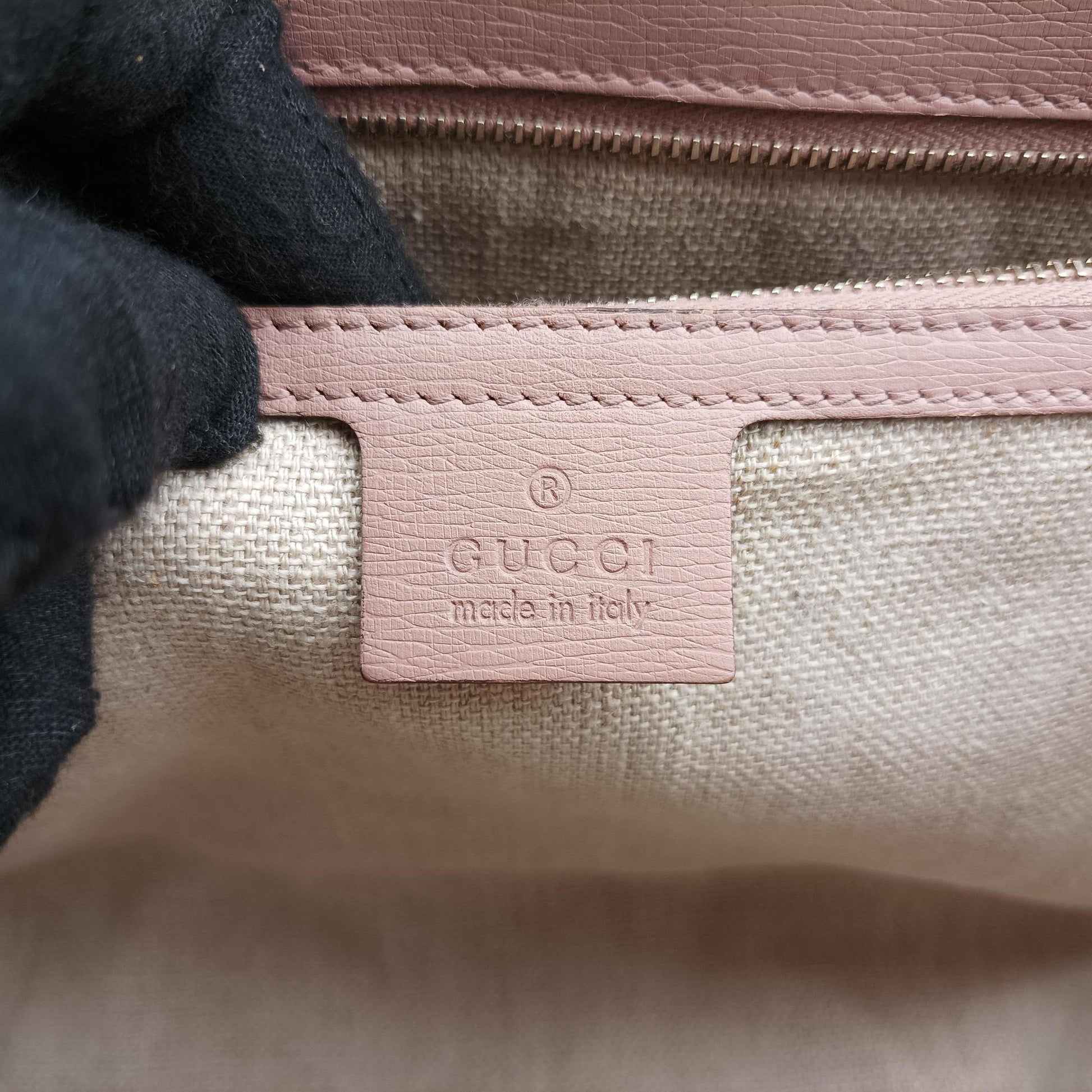 Bamboo Bullet Pink Leather 338989 E015188219バンブーバレット ピンク レザー 338989 E015188219