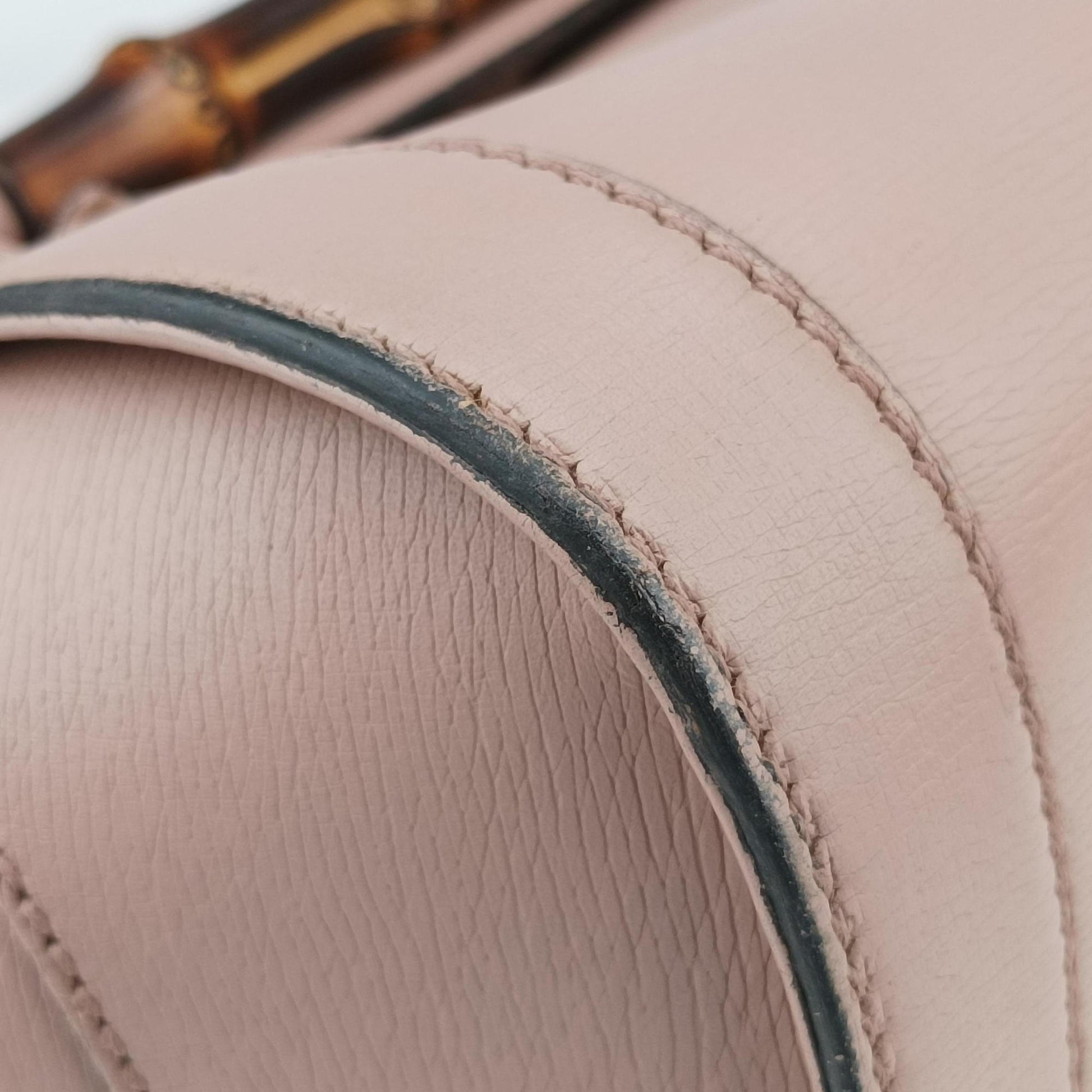 Bamboo Bullet Pink Leather 338989 E015188219バンブーバレット ピンク レザー 338989 E015188219