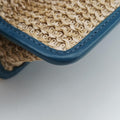 KAN I F Blue straw×fabric 8BT286 8BT286-A23Q 188-10429キャナイエフ ブルー ストロー×ファブリック 8BT286 8BT286-A23Q 188-10429