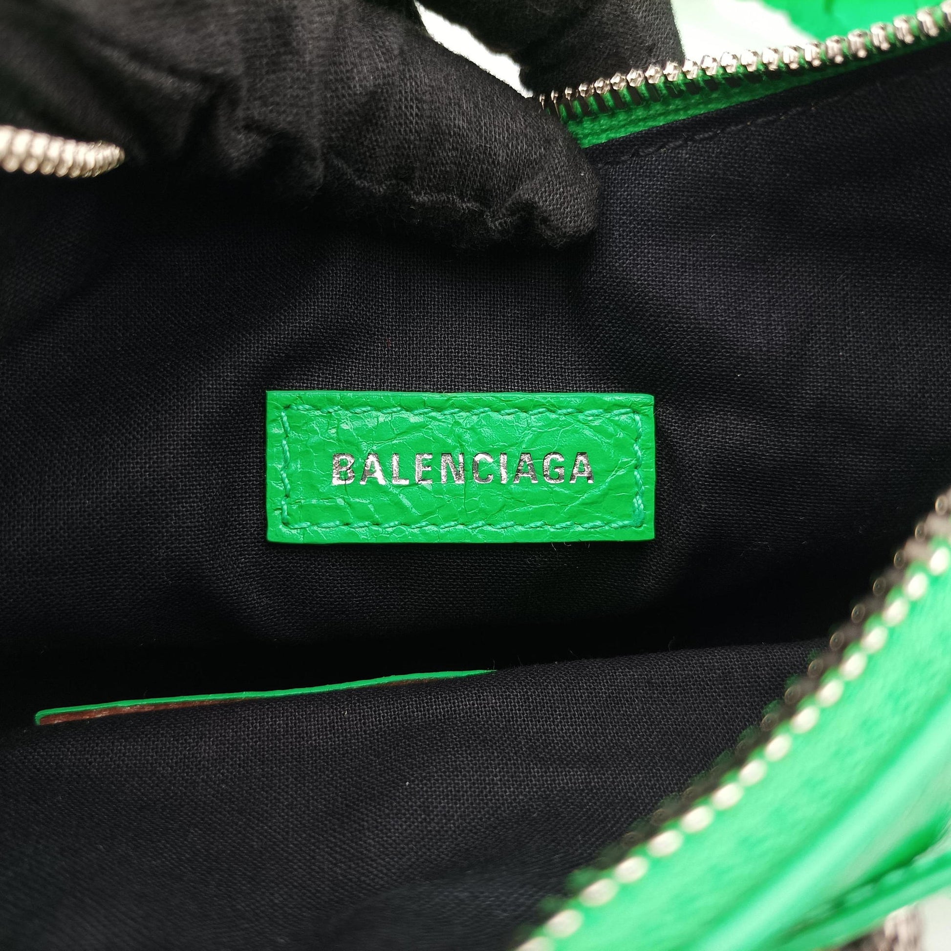 Le Cagole Green lambskin 671309.3809.R.535269ルカゴール グリーン ラムスキン 671309.3809.R.535269