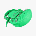 Le Cagole Green lambskin 671309.3809.R.535269ルカゴール グリーン ラムスキン 671309.3809.R.535269