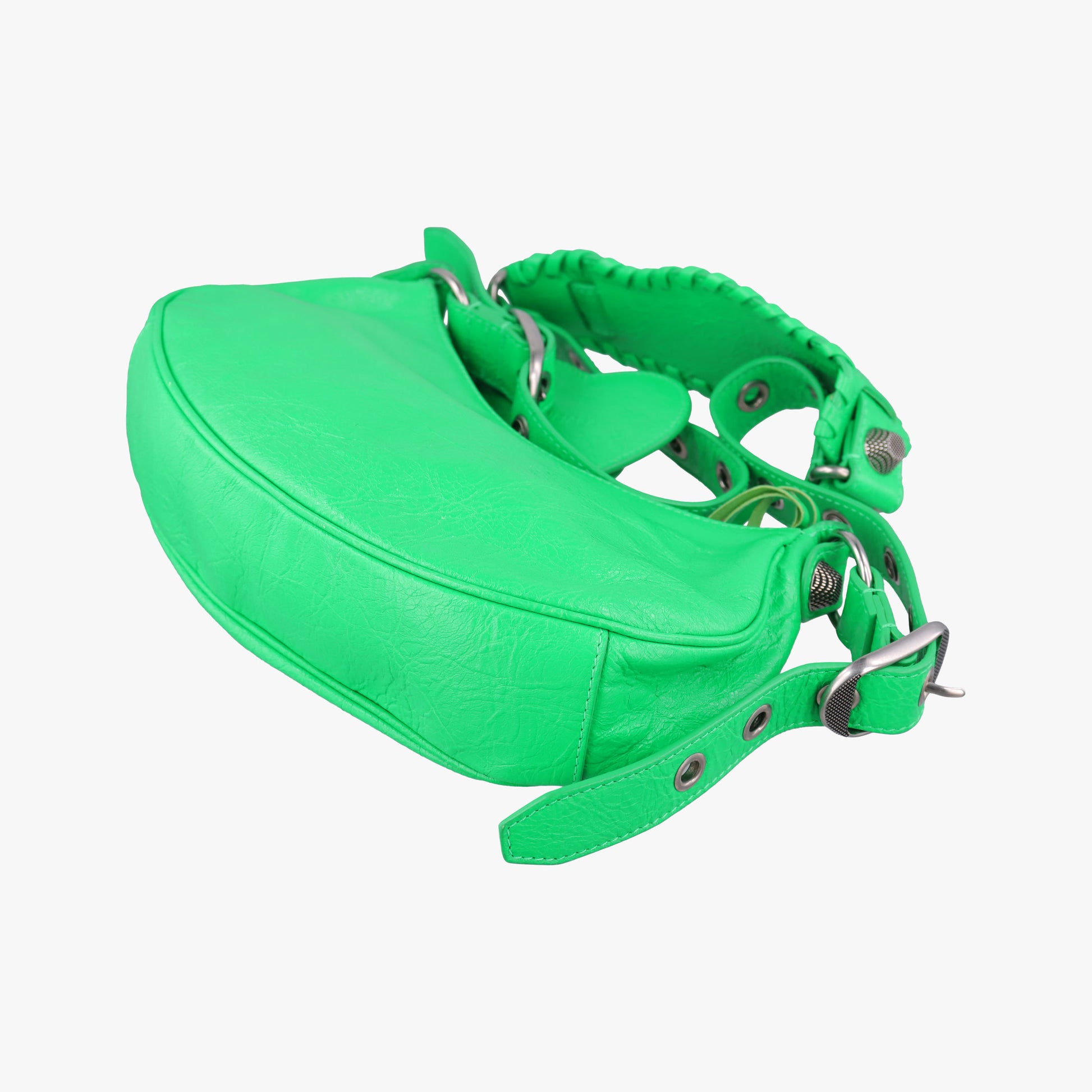 Le Cagole Green lambskin 671309.3809.R.535269ルカゴール グリーン ラムスキン 671309.3809.R.535269