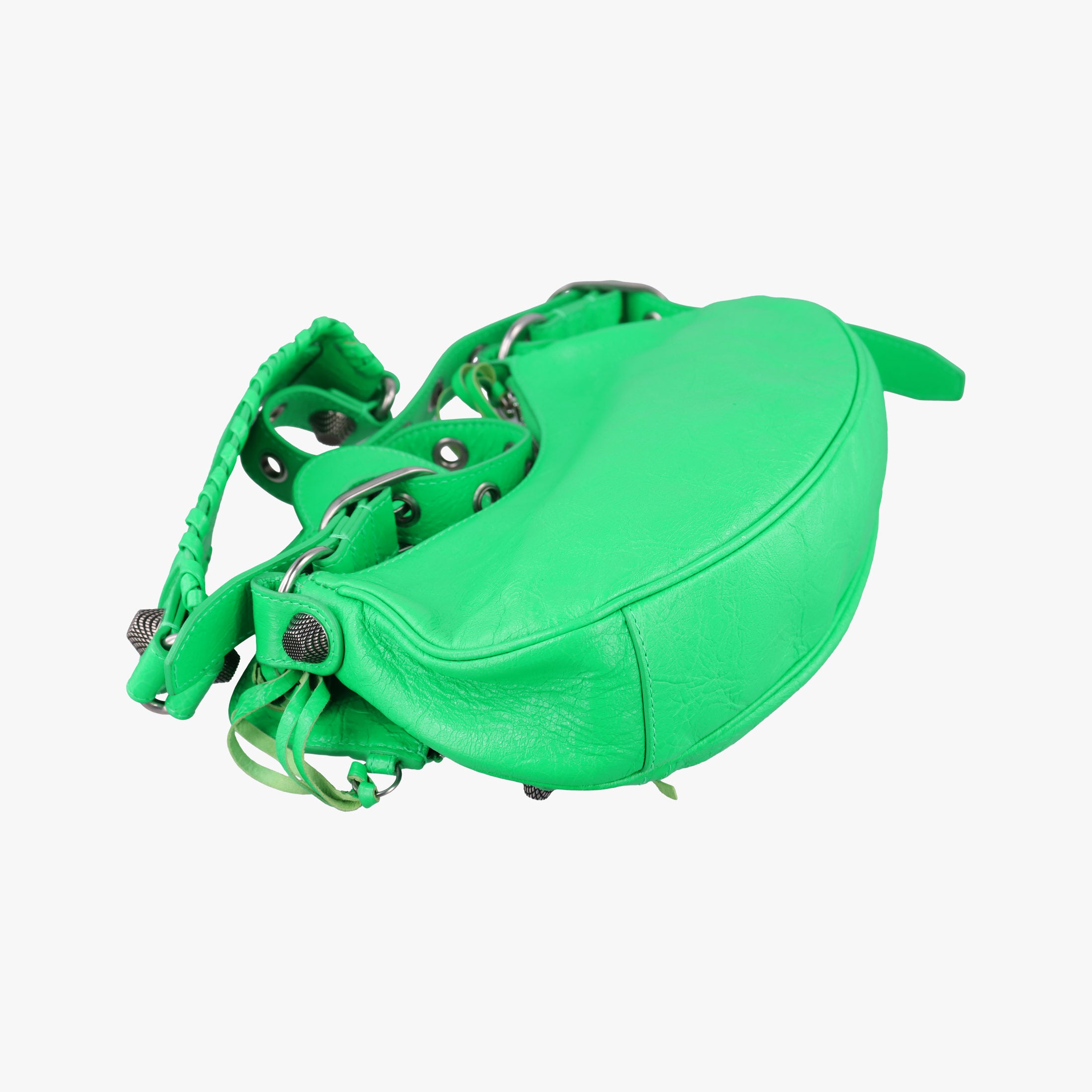 Le Cagole Green lambskin 671309.3809.R.535269ルカゴール グリーン ラムスキン 671309.3809.R.535269