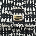 SICILY Black×white Canvas × Leather シシリー ブラック×ホワイト キャンバス × レザー 