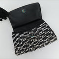 SICILY Black×white Canvas × Leather シシリー ブラック×ホワイト キャンバス × レザー 