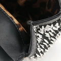 SICILY Black×white Canvas × Leather シシリー ブラック×ホワイト キャンバス × レザー 