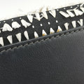 SICILY Black×white Canvas × Leather シシリー ブラック×ホワイト キャンバス × レザー 