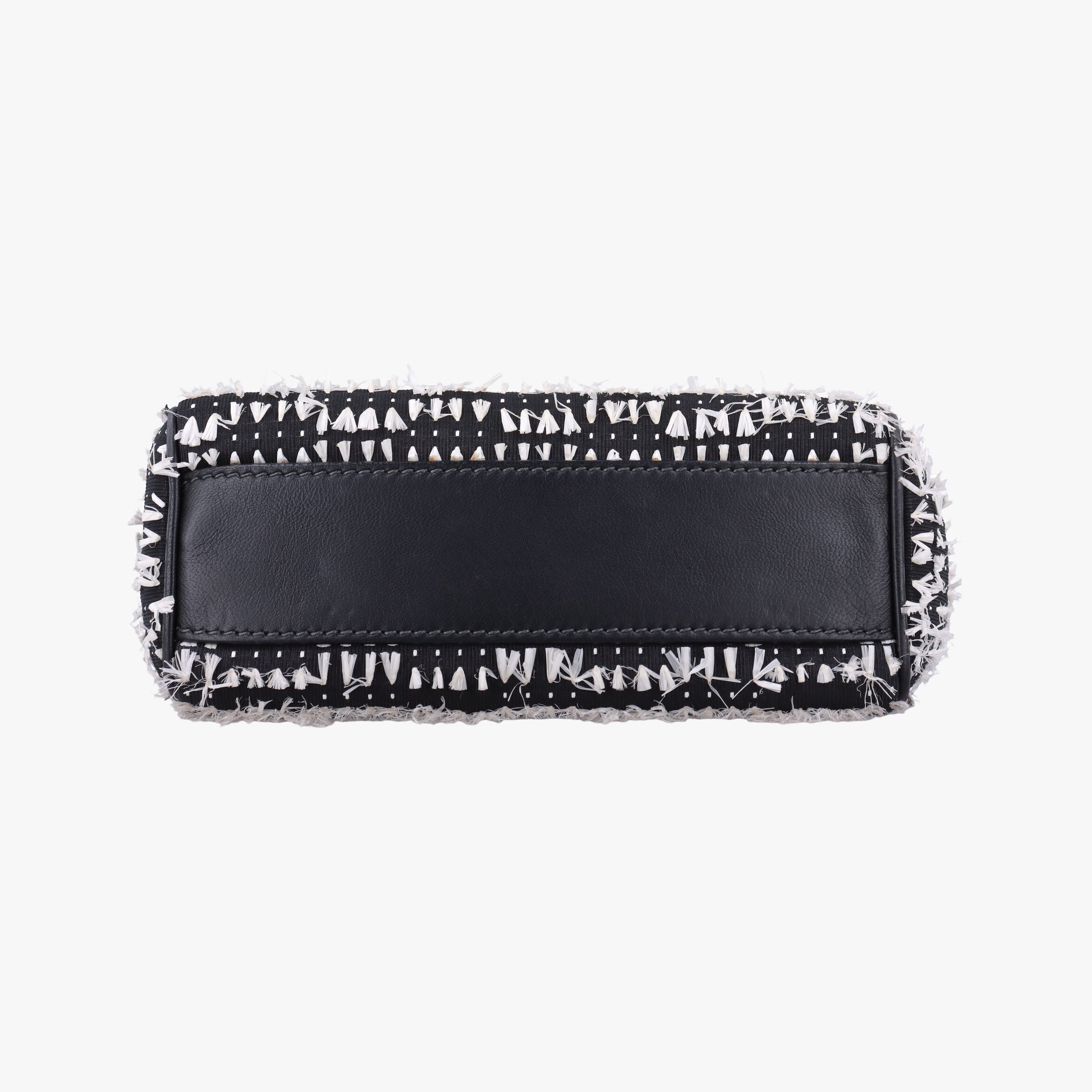 SICILY Black×white Canvas × Leather シシリー ブラック×ホワイト キャンバス × レザー 