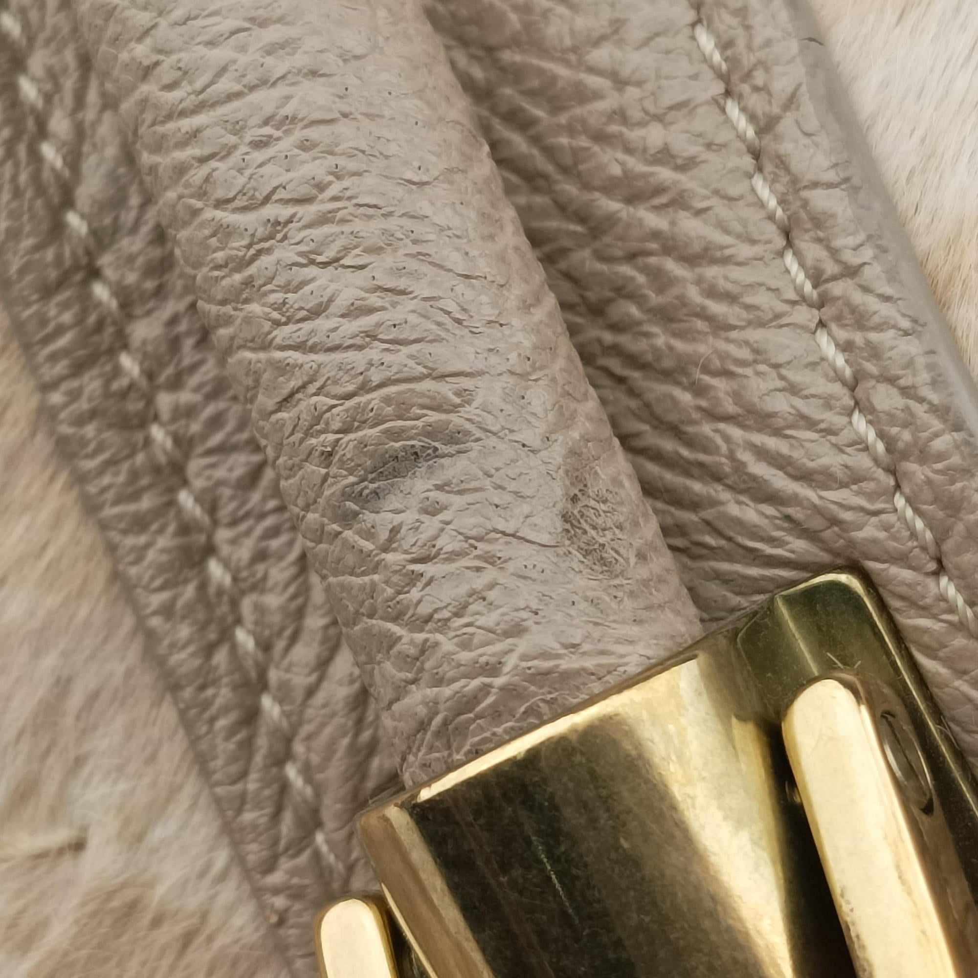 Paraty Beige ponyhair x Leather 08 10 58 27パラティ ベージュ ハラコxレザー 08 10 58 27