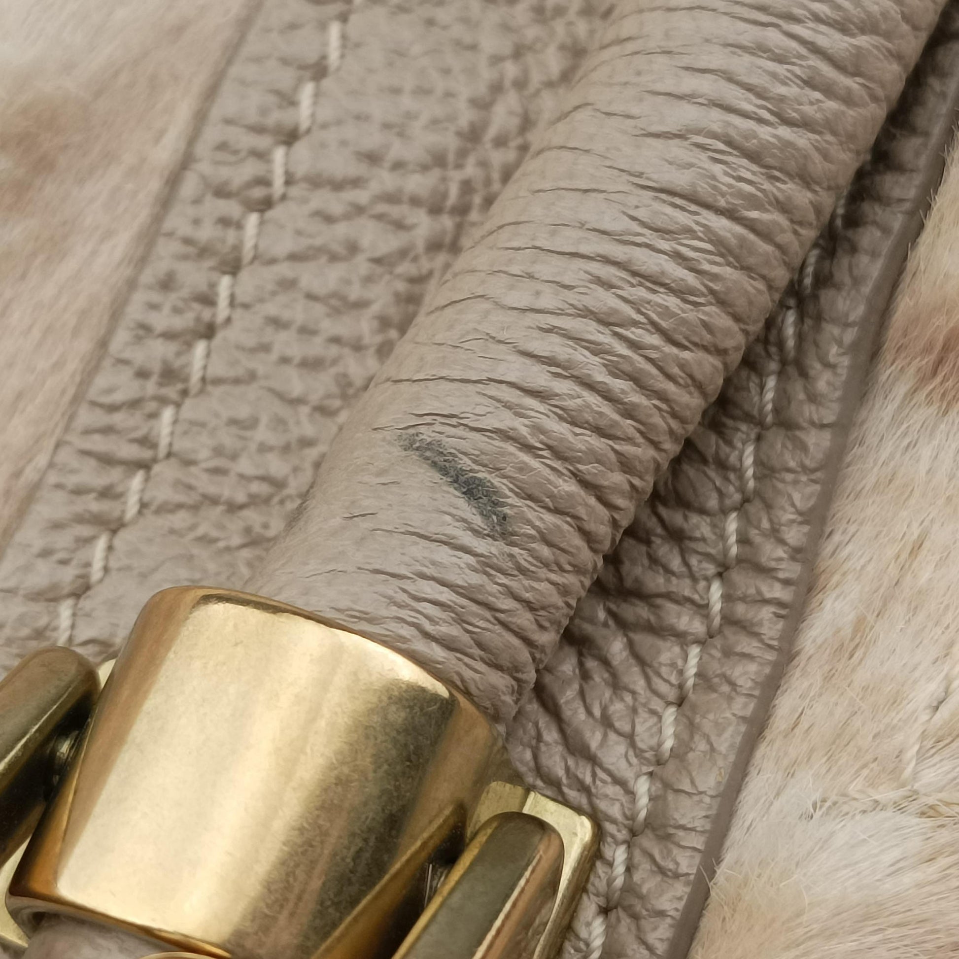 Paraty Beige ponyhair x Leather 08 10 58 27パラティ ベージュ ハラコxレザー 08 10 58 27