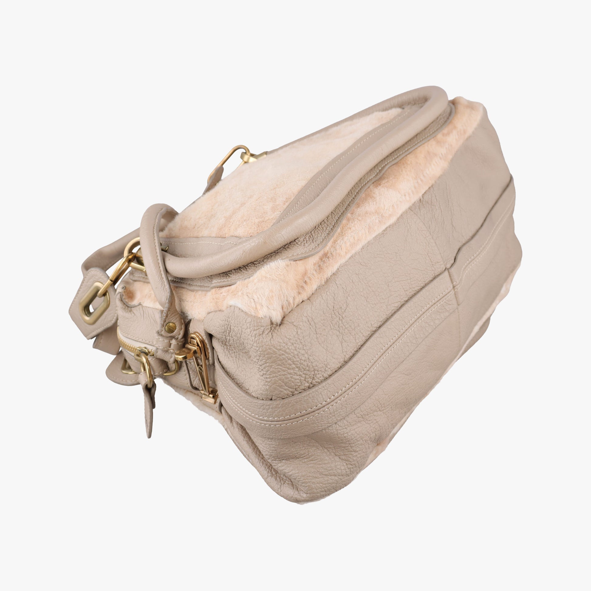 Paraty Beige ponyhair x Leather 08 10 58 27パラティ ベージュ ハラコxレザー 08 10 58 27