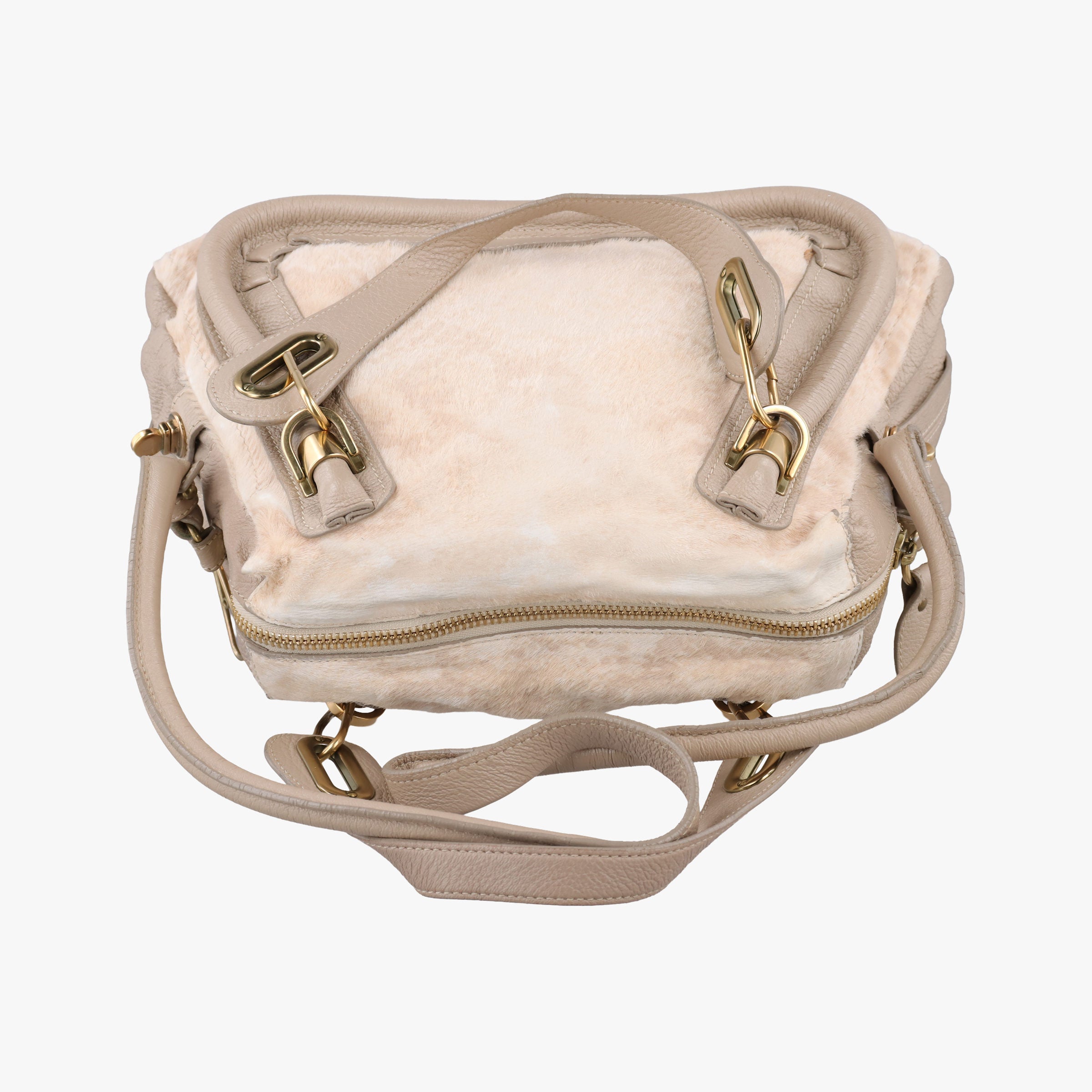 Paraty Beige ponyhair x Leather 08 10 58 27パラティ ベージュ ハラコxレザー 08 10 58 27