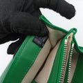 GG Embossed Messenger Bag Green Leather 625782 D033107394GGエンボス メッセンジャー グリーン レザー 625782 D033107394