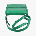 GG Embossed Messenger Bag Green Leather 625782 D033107394GGエンボス メッセンジャー グリーン レザー 625782 D033107394