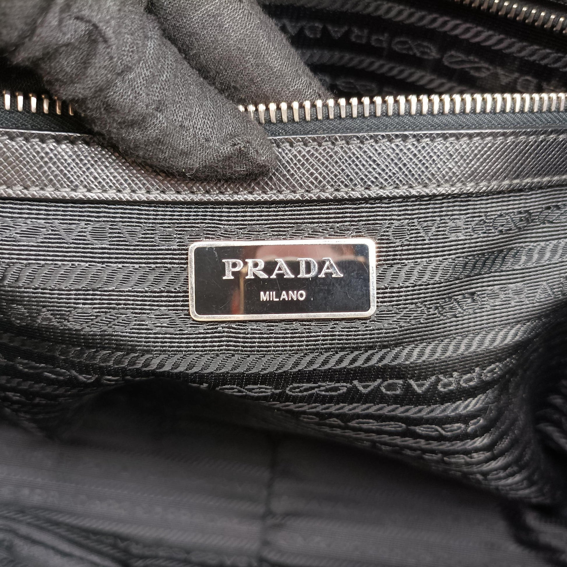 business bag briefcase Black SAFFIANO Leather 2VE363 208ビジネスバッグ ブリーフケース ブラック サフィアーノレザー 2VE363 208