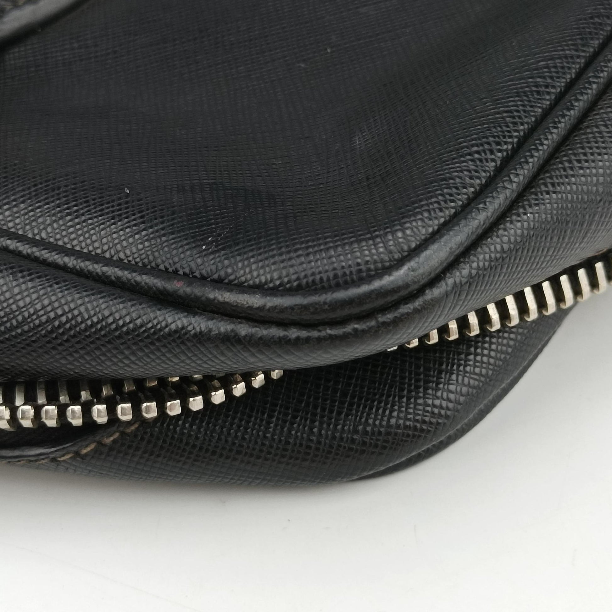 business bag briefcase Black SAFFIANO Leather 2VE363 208ビジネスバッグ ブリーフケース ブラック サフィアーノレザー 2VE363 208
