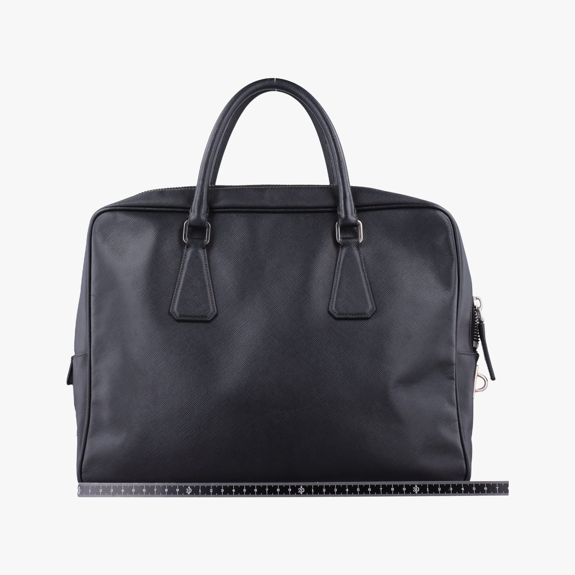 business bag briefcase Black SAFFIANO Leather 2VE363 208ビジネスバッグ ブリーフケース ブラック サフィアーノレザー 2VE363 208