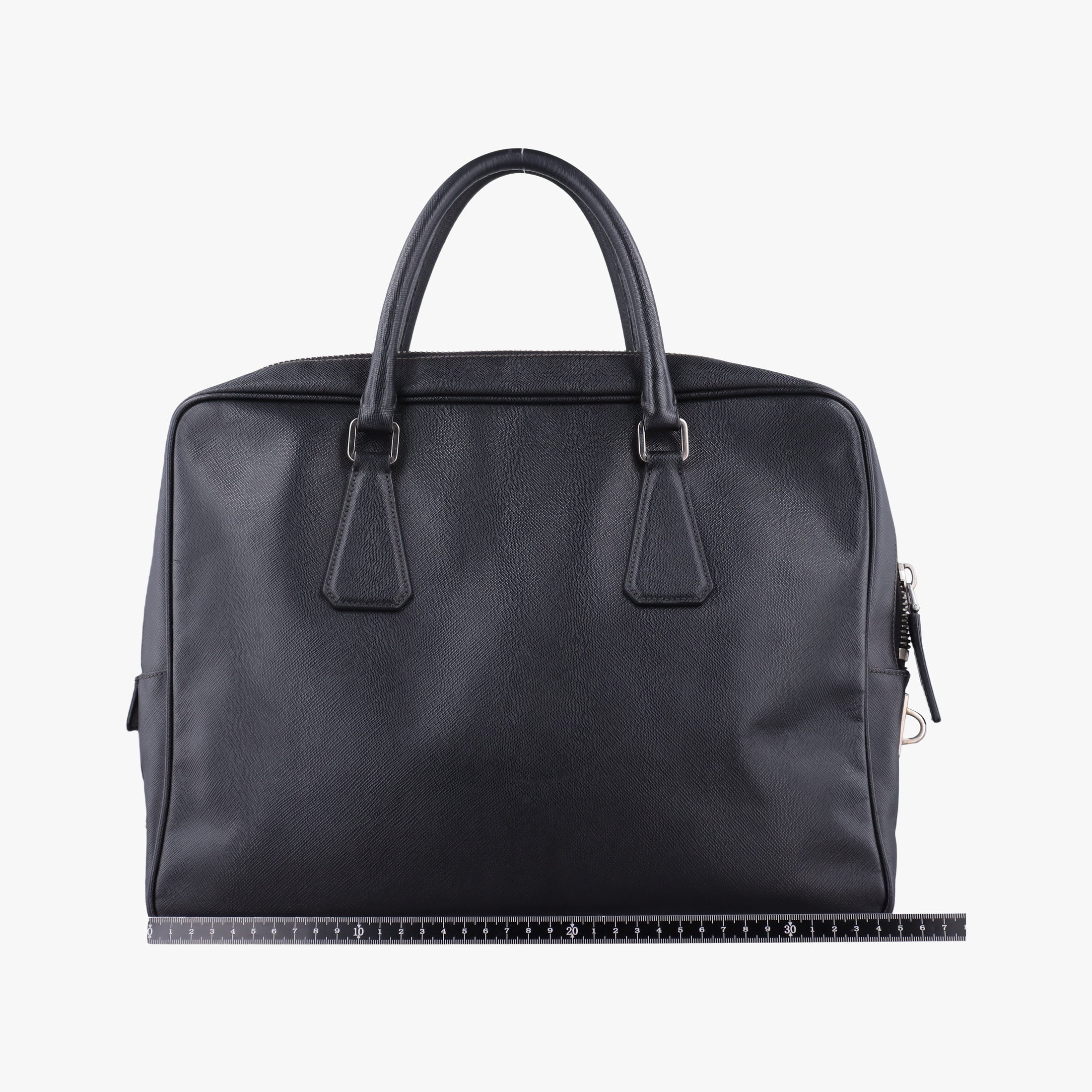 business bag briefcase Black SAFFIANO Leather 2VE363 208ビジネスバッグ ブリーフケース ブラック サフィアーノレザー 2VE363 208