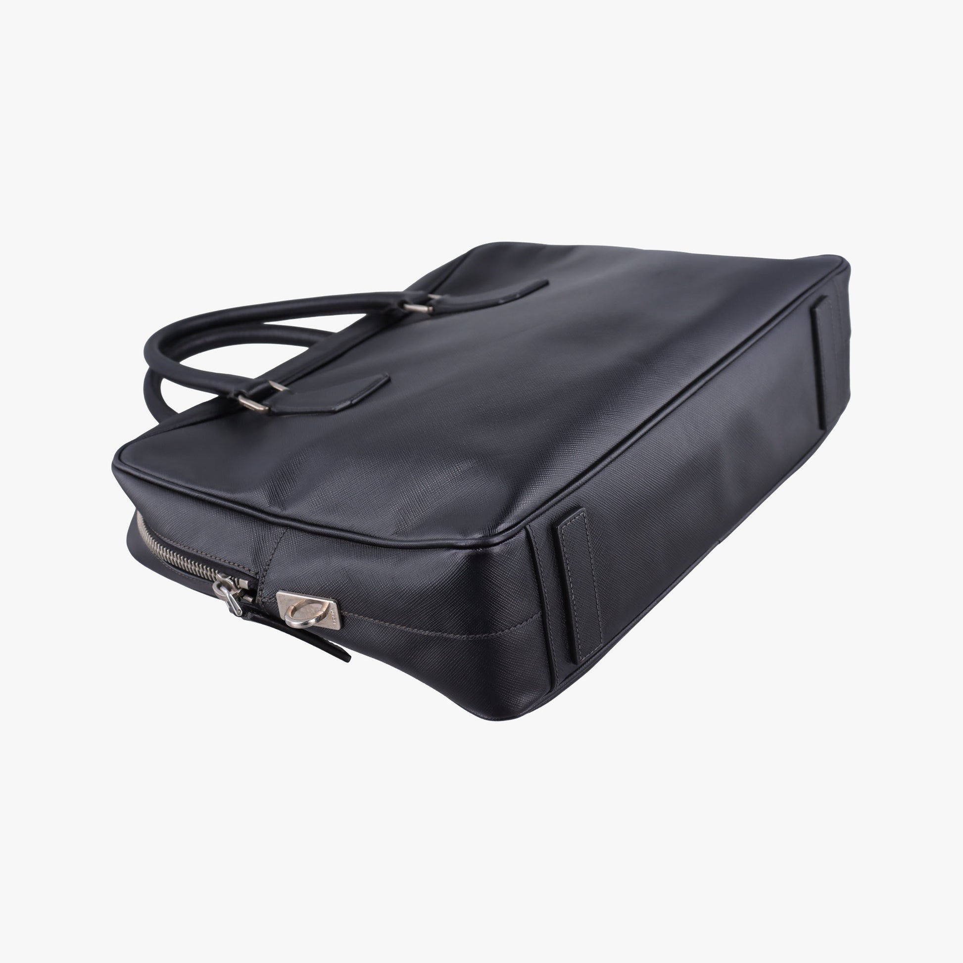 business bag briefcase Black SAFFIANO Leather 2VE363 208ビジネスバッグ ブリーフケース ブラック サフィアーノレザー 2VE363 208