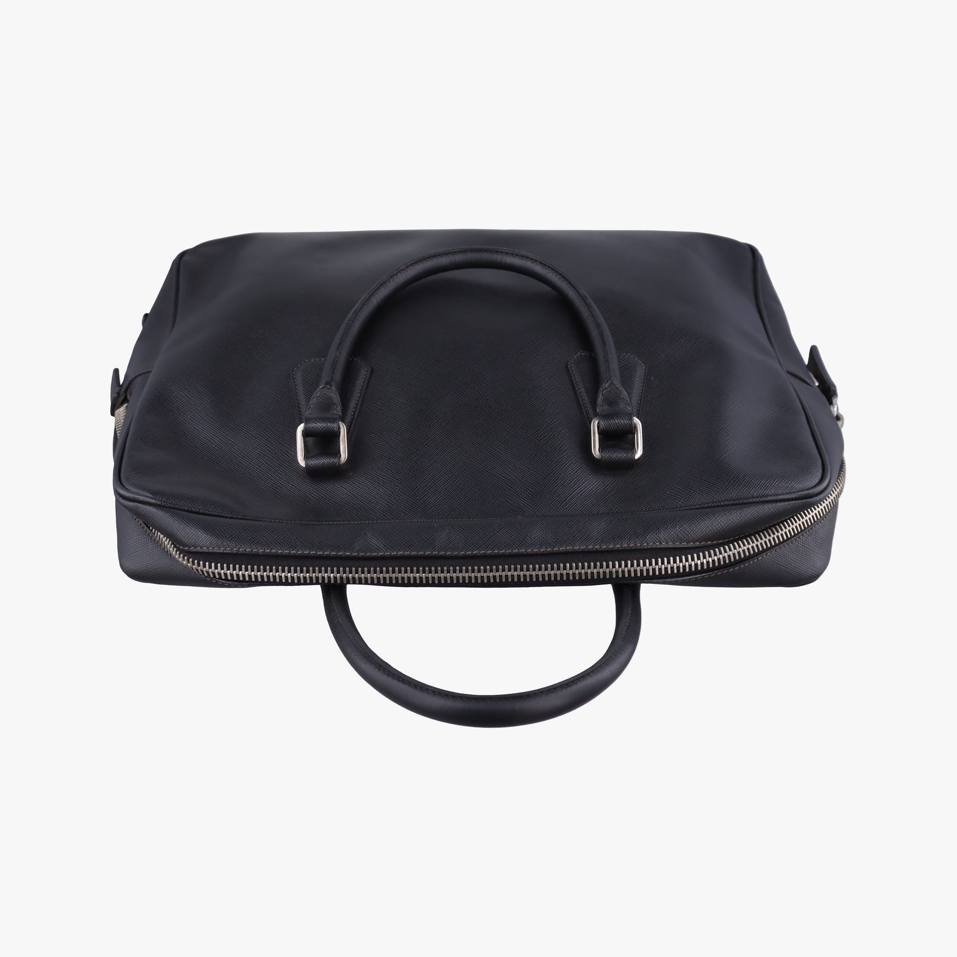 business bag briefcase Black SAFFIANO Leather 2VE363 208ビジネスバッグ ブリーフケース ブラック サフィアーノレザー 2VE363 208