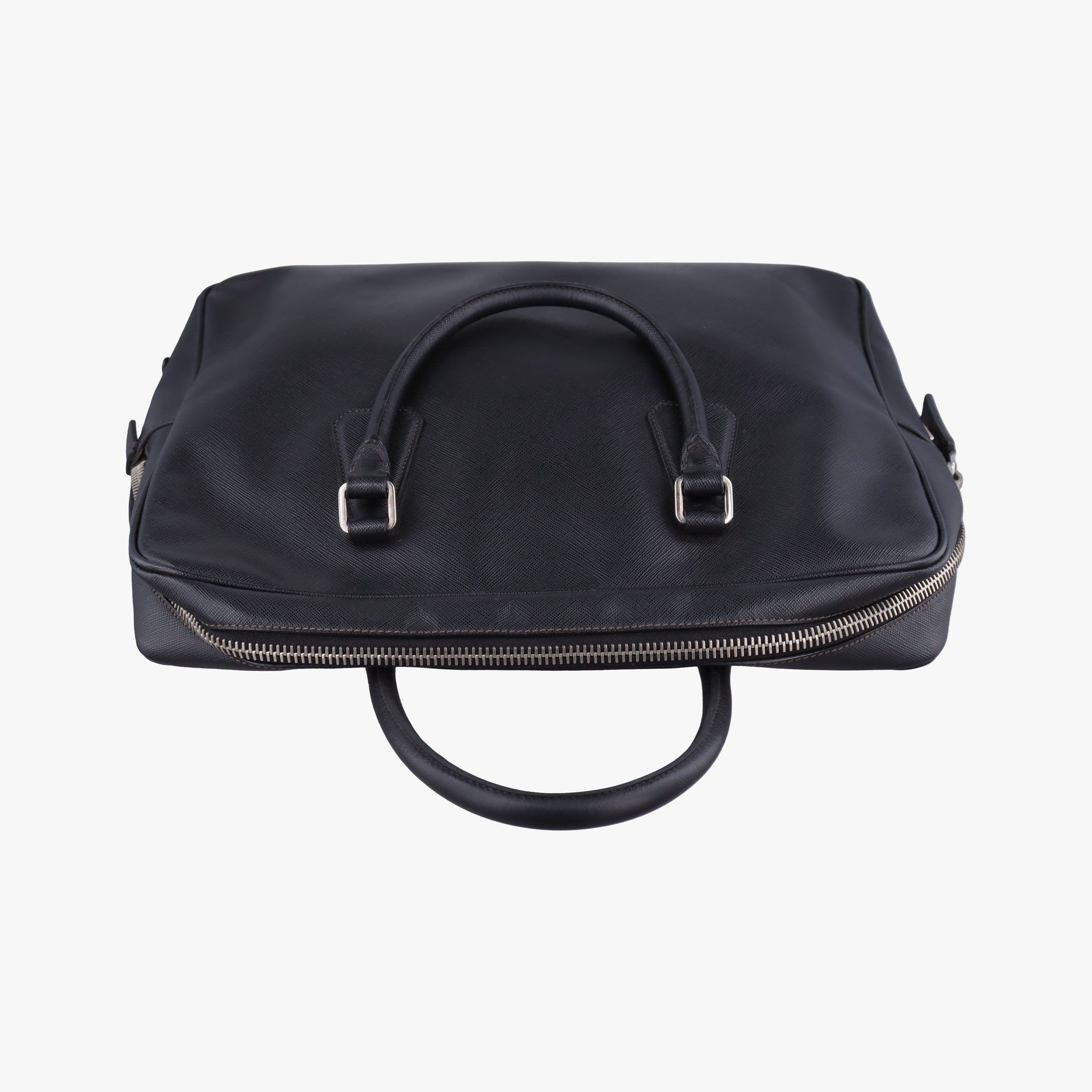 business bag briefcase Black SAFFIANO Leather 2VE363 208ビジネスバッグ ブリーフケース ブラック サフィアーノレザー 2VE363 208