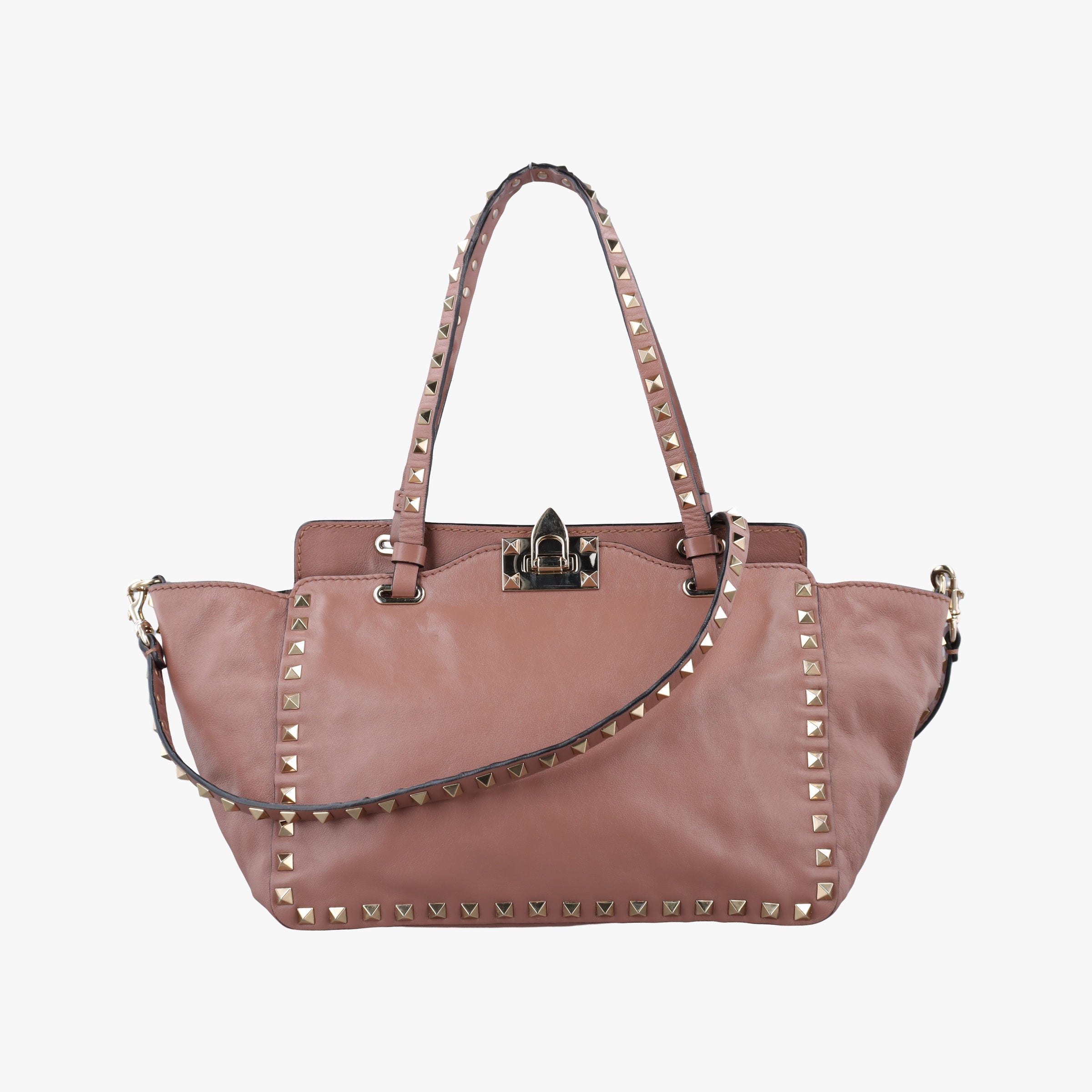 Rockstud PinkBrown Leather BL-H037BOL1ロックスタッズ ピンクブラウン レザー BL-H037BOL1