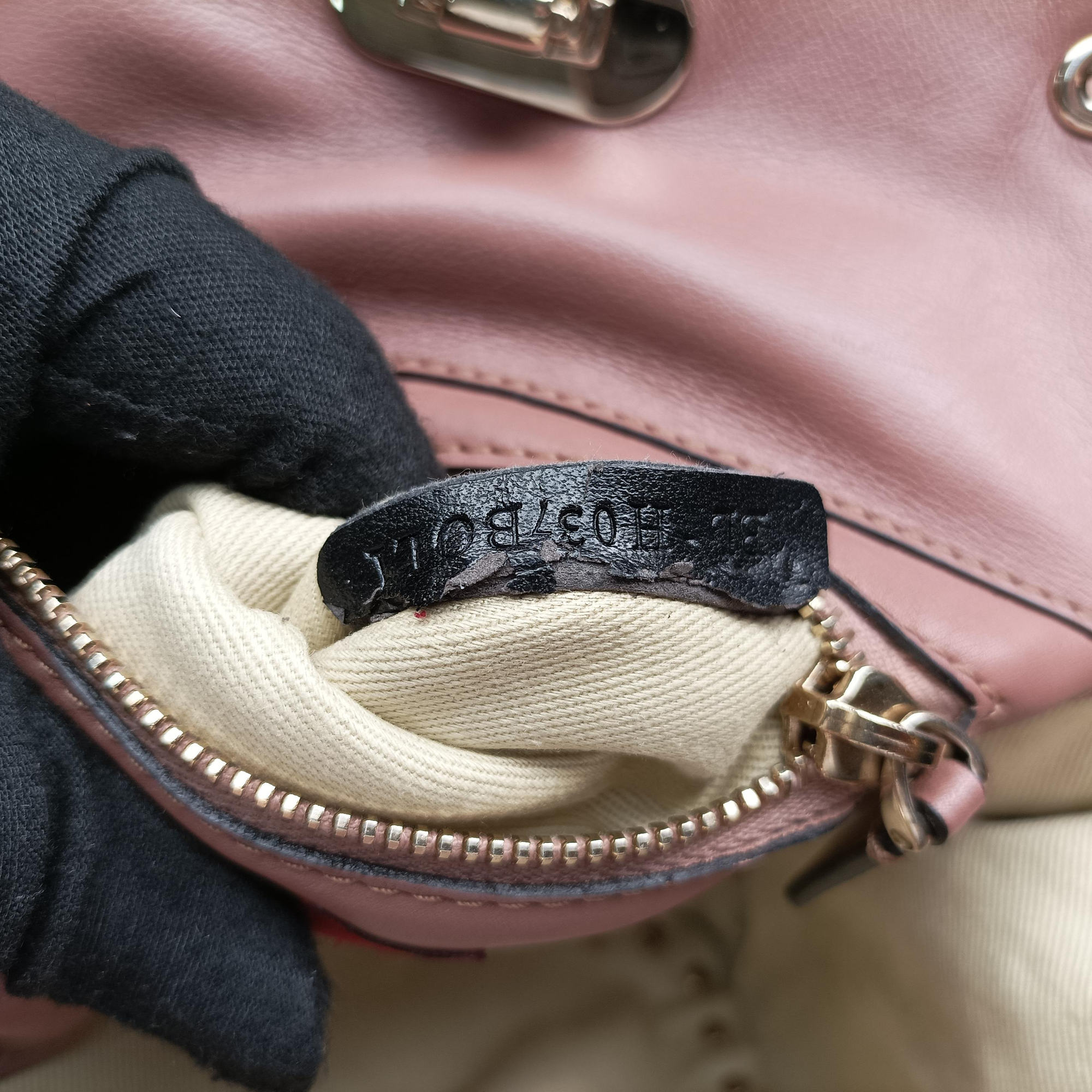 Rockstud PinkBrown Leather BL-H037BOL1ロックスタッズ ピンクブラウン レザー BL-H037BOL1