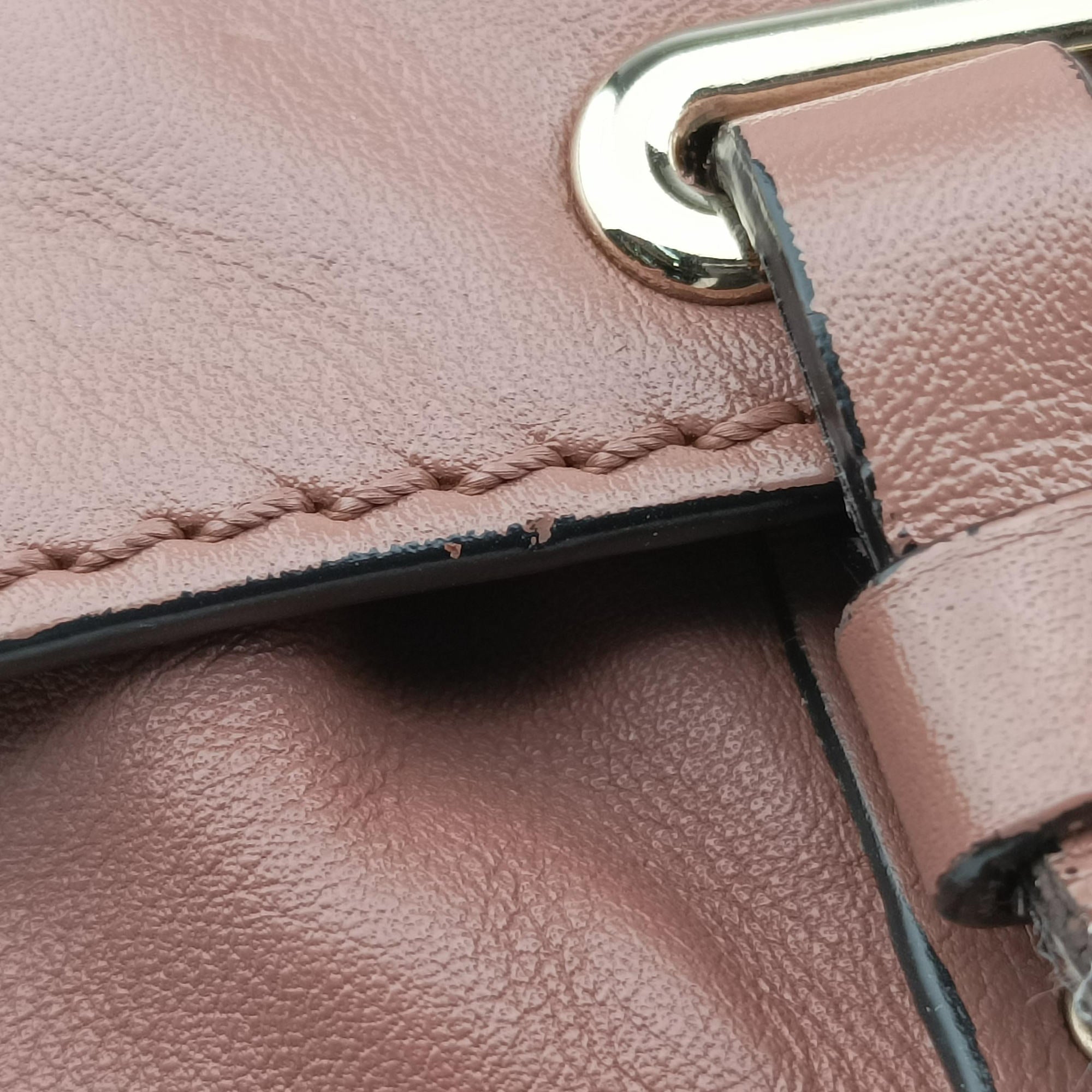 Rockstud PinkBrown Leather BL-H037BOL1ロックスタッズ ピンクブラウン レザー BL-H037BOL1